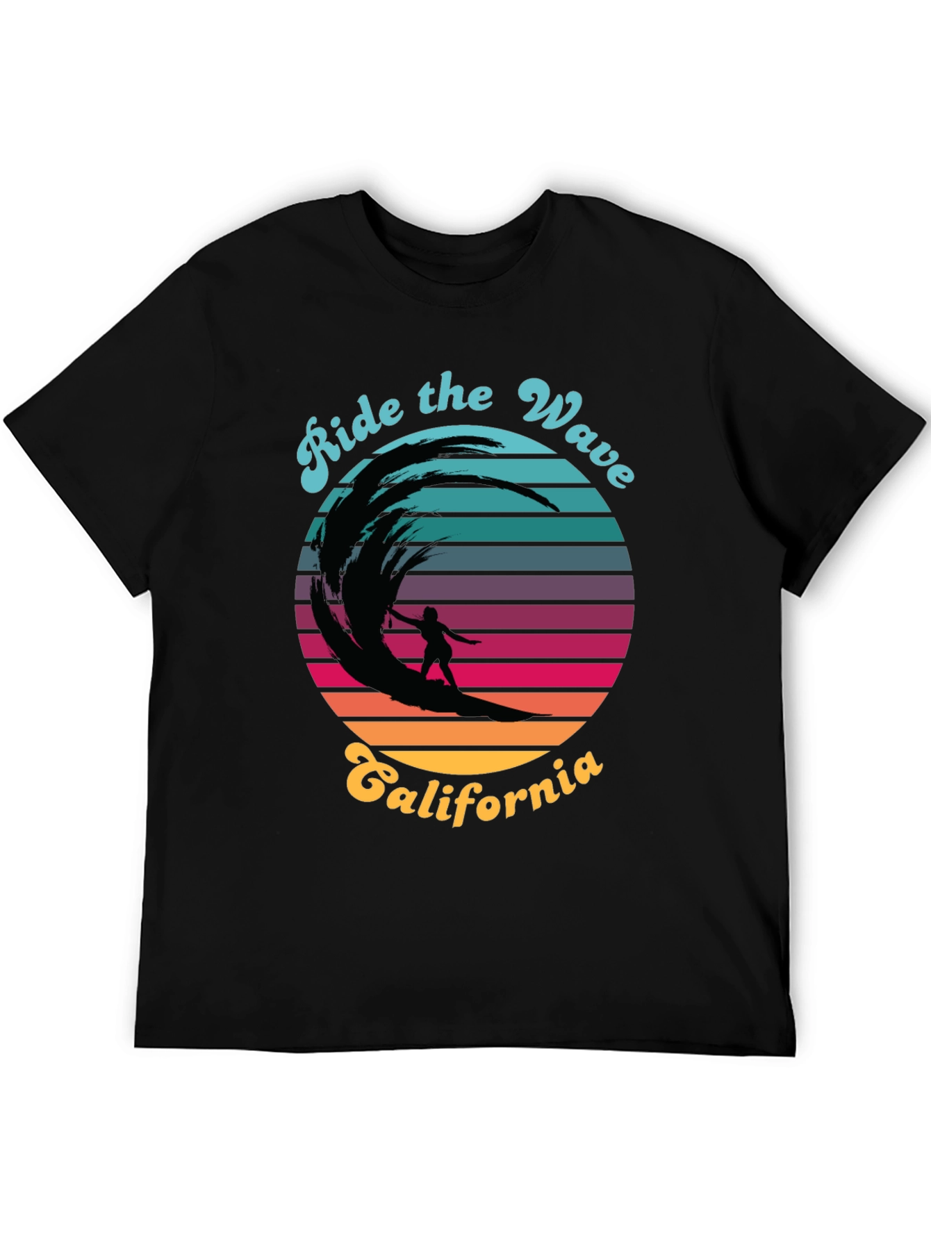 Ride the Wave California Graphic Tee