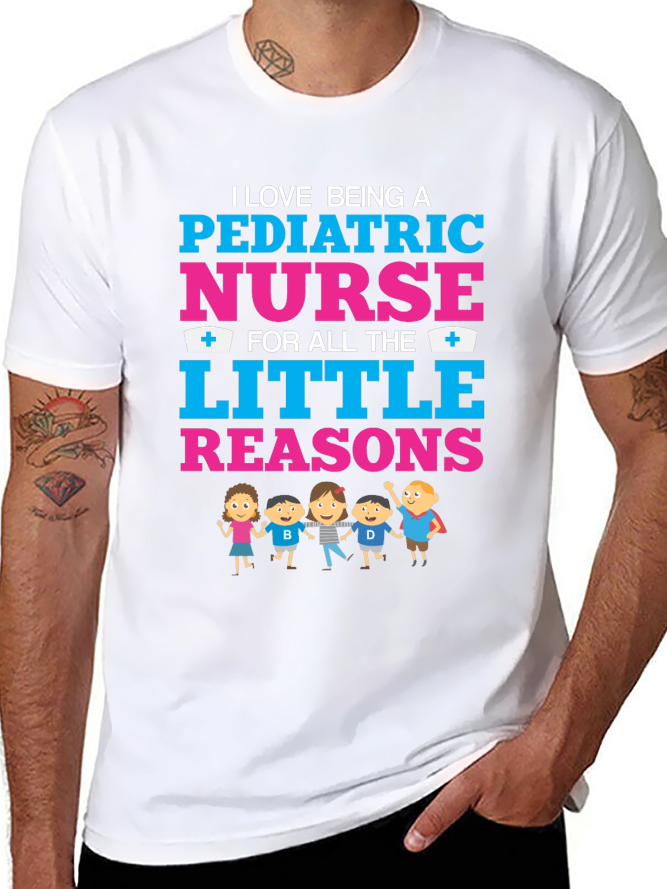 Pediatric Nurse T-Shirt - Little Reasons