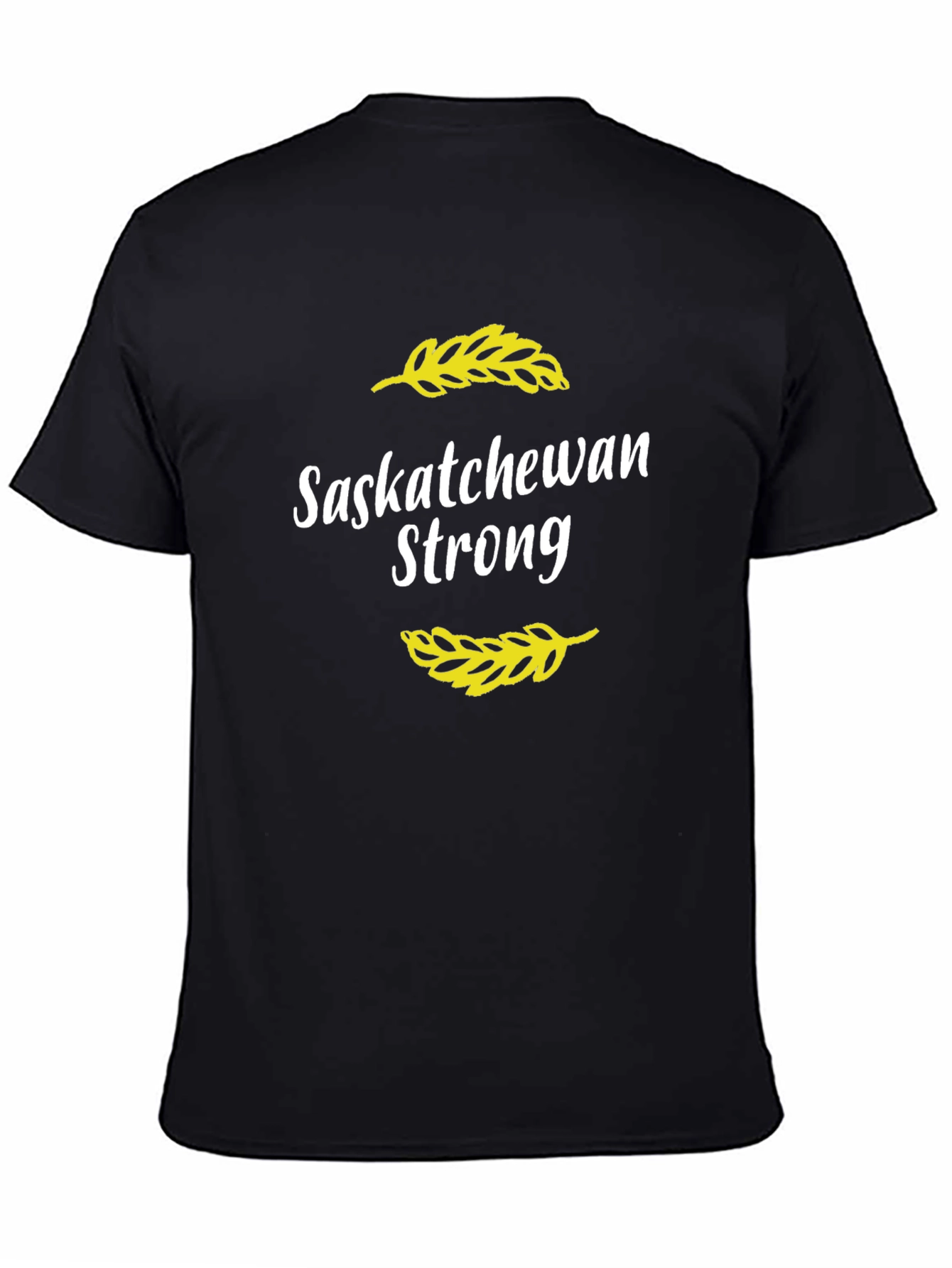 Saskatchewan Strong Black T-Shirt