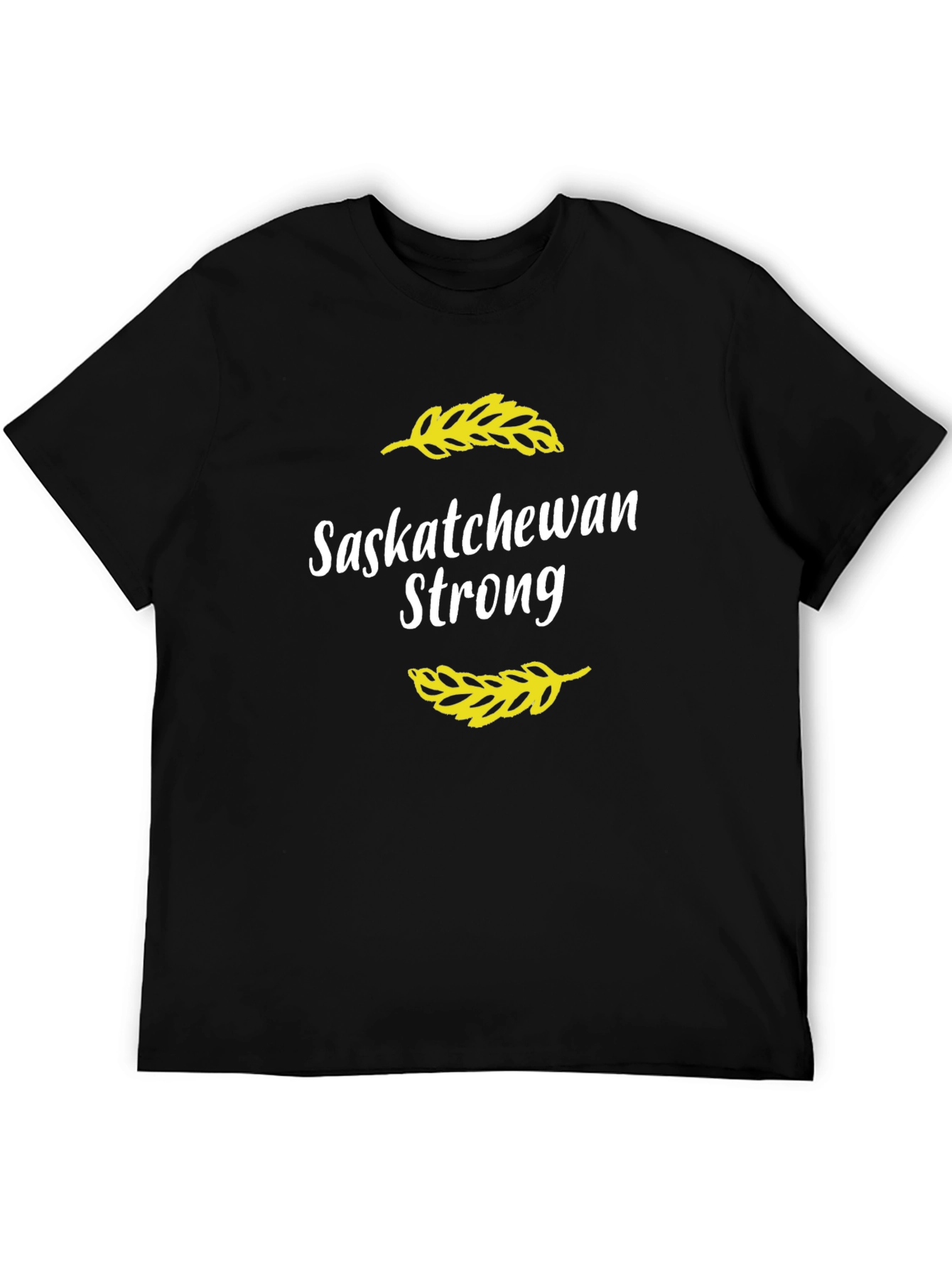 Saskatchewan Strong Black T-Shirt