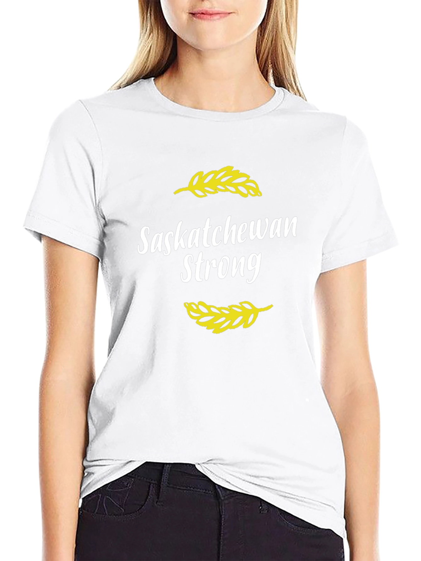 Saskatchewan Strong Black T-Shirt