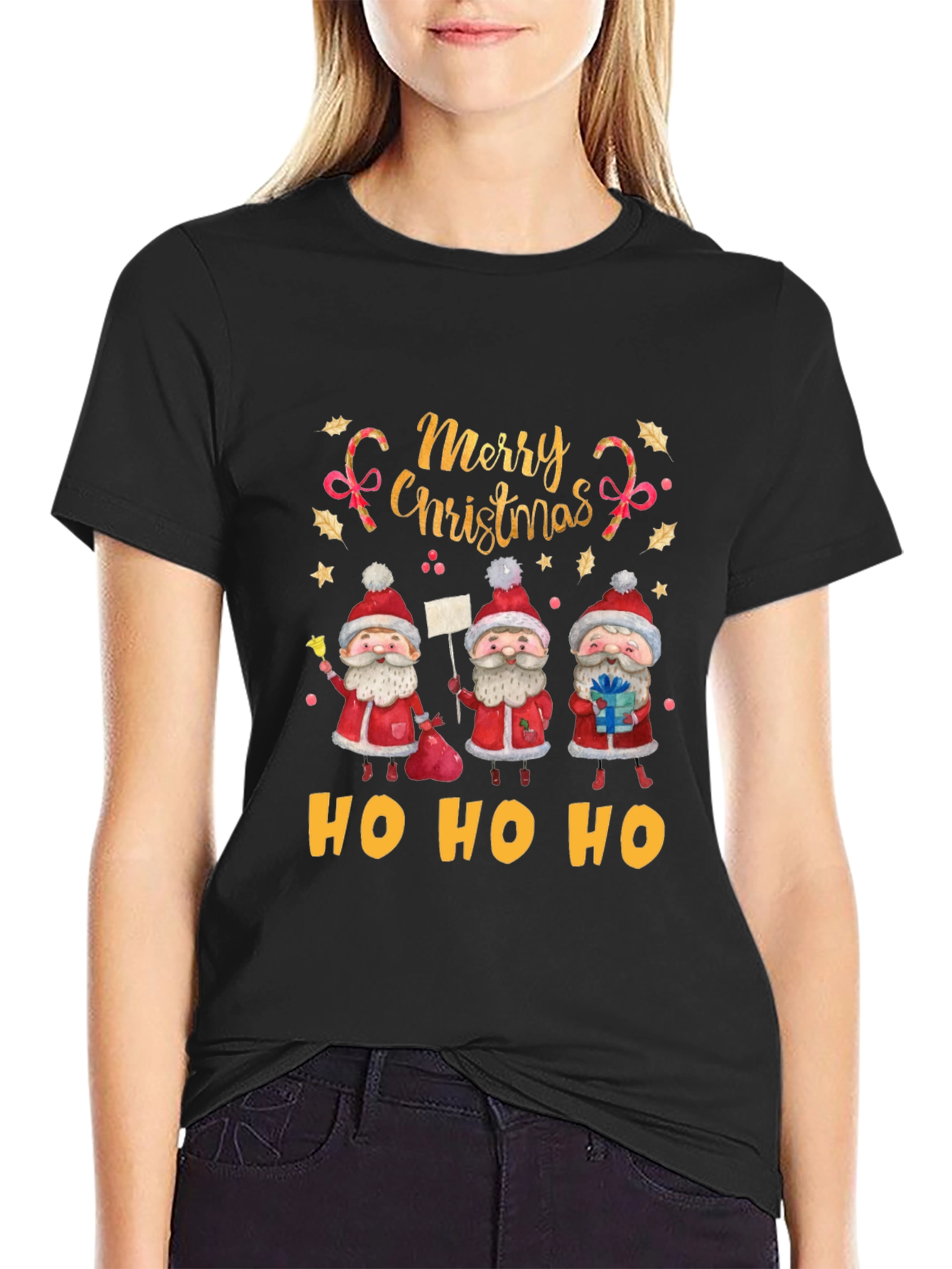 Merry Christmas Santa Ho Ho Ho T-Shirt