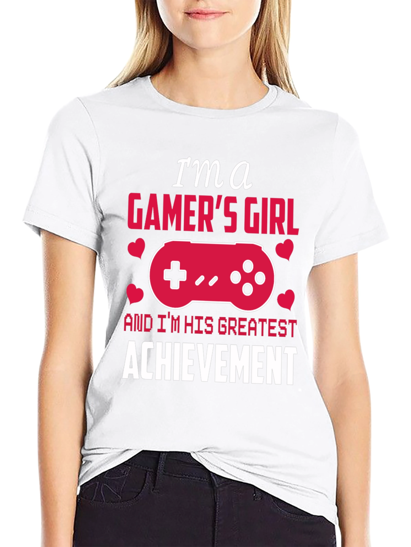 Gamers Girl T-Shirt - Achievement Unlocked!