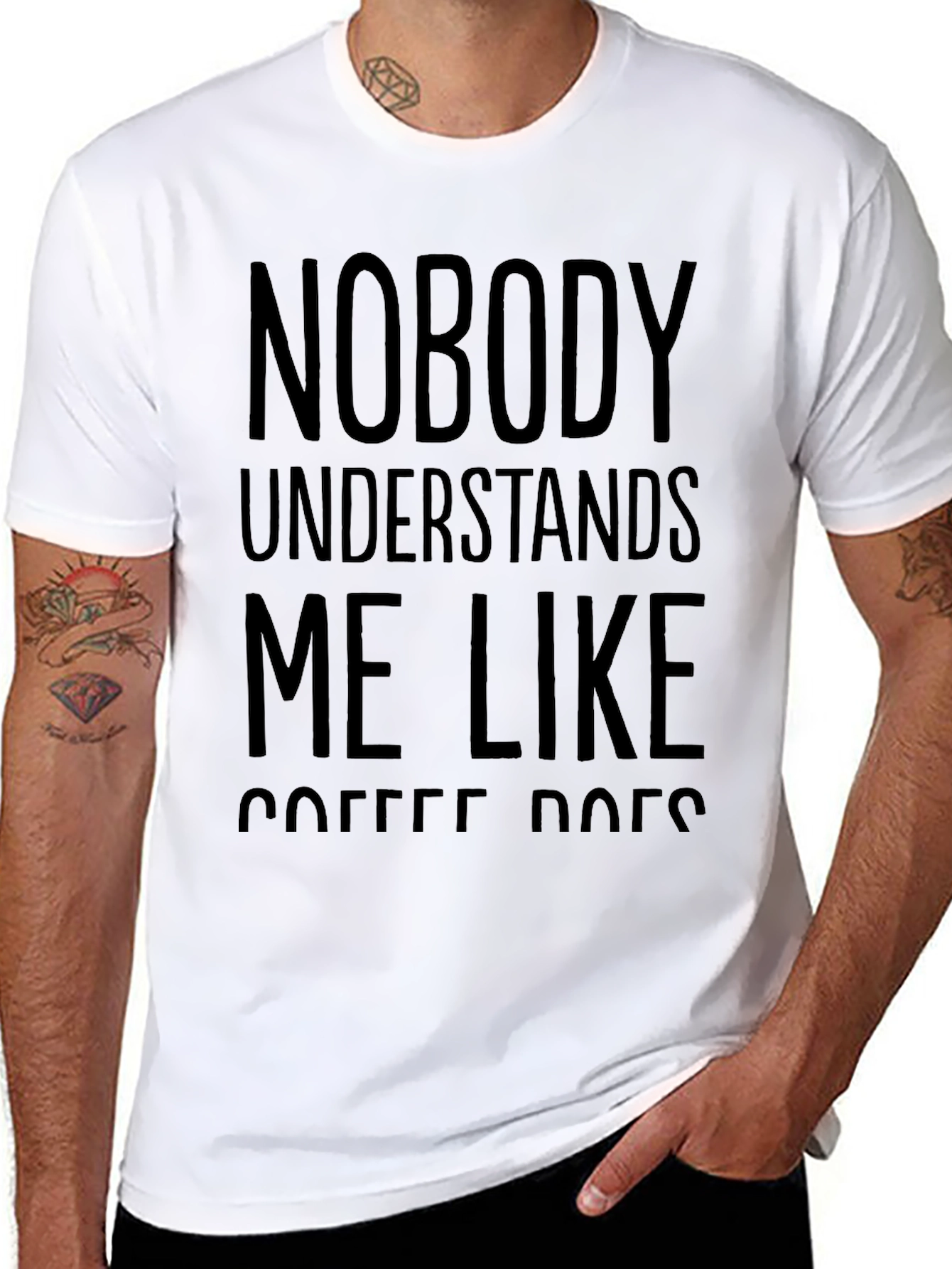 Coffee Dogs T-Shirt - Nobody Understands Me Like