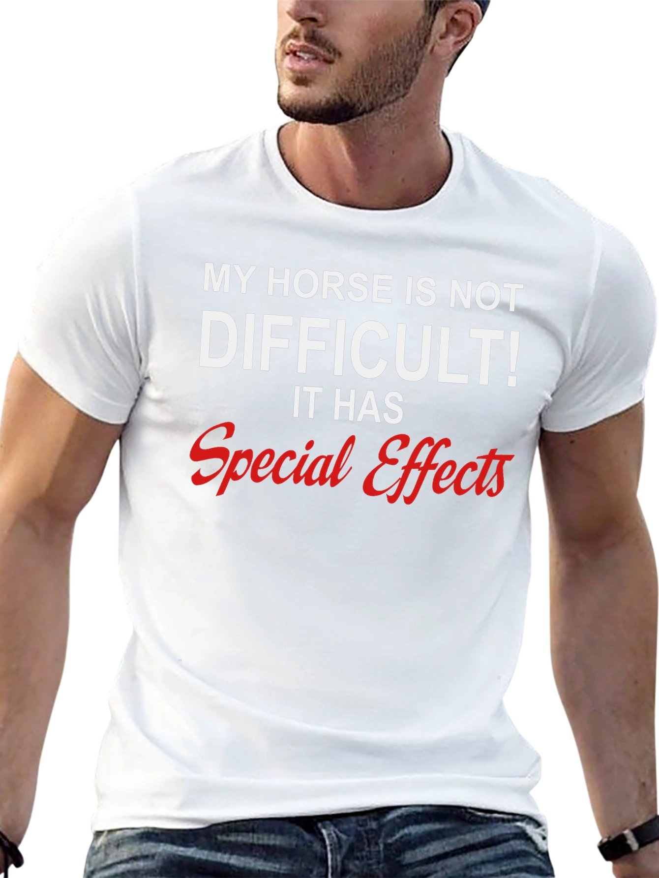 Funny Horse Lover T-Shirt: Special Effects