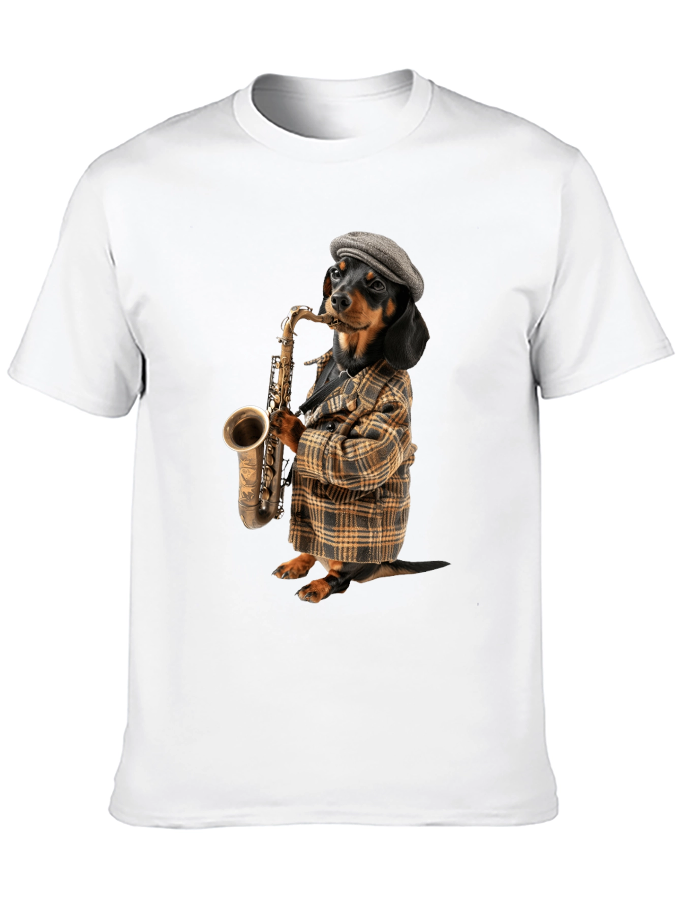 Dachshund Saxophone T-Shirt