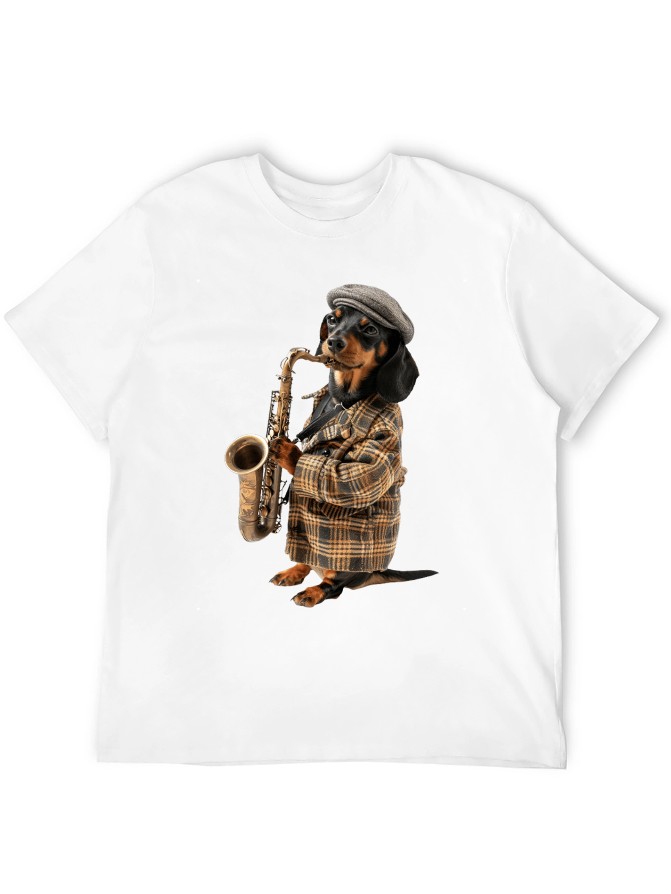 Dachshund Saxophone T-Shirt
