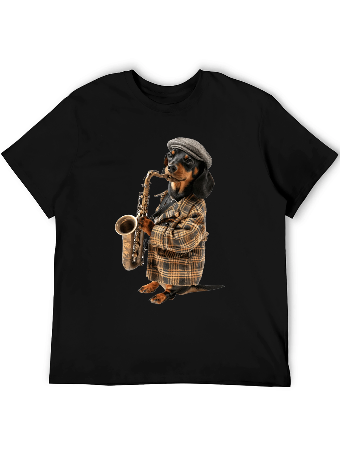 Dachshund Saxophone T-Shirt