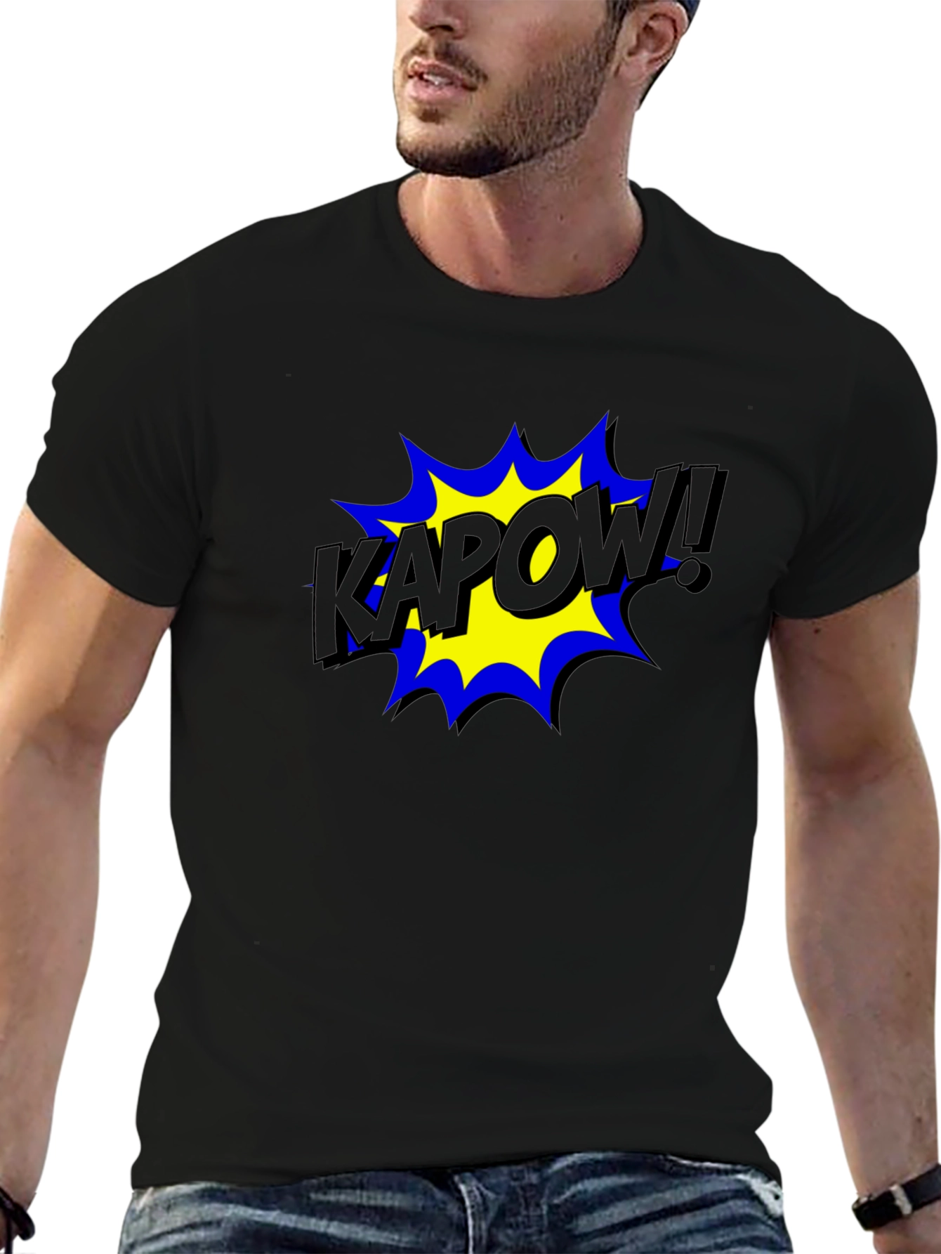 Kapow! Comic Book Style Graphic Tee