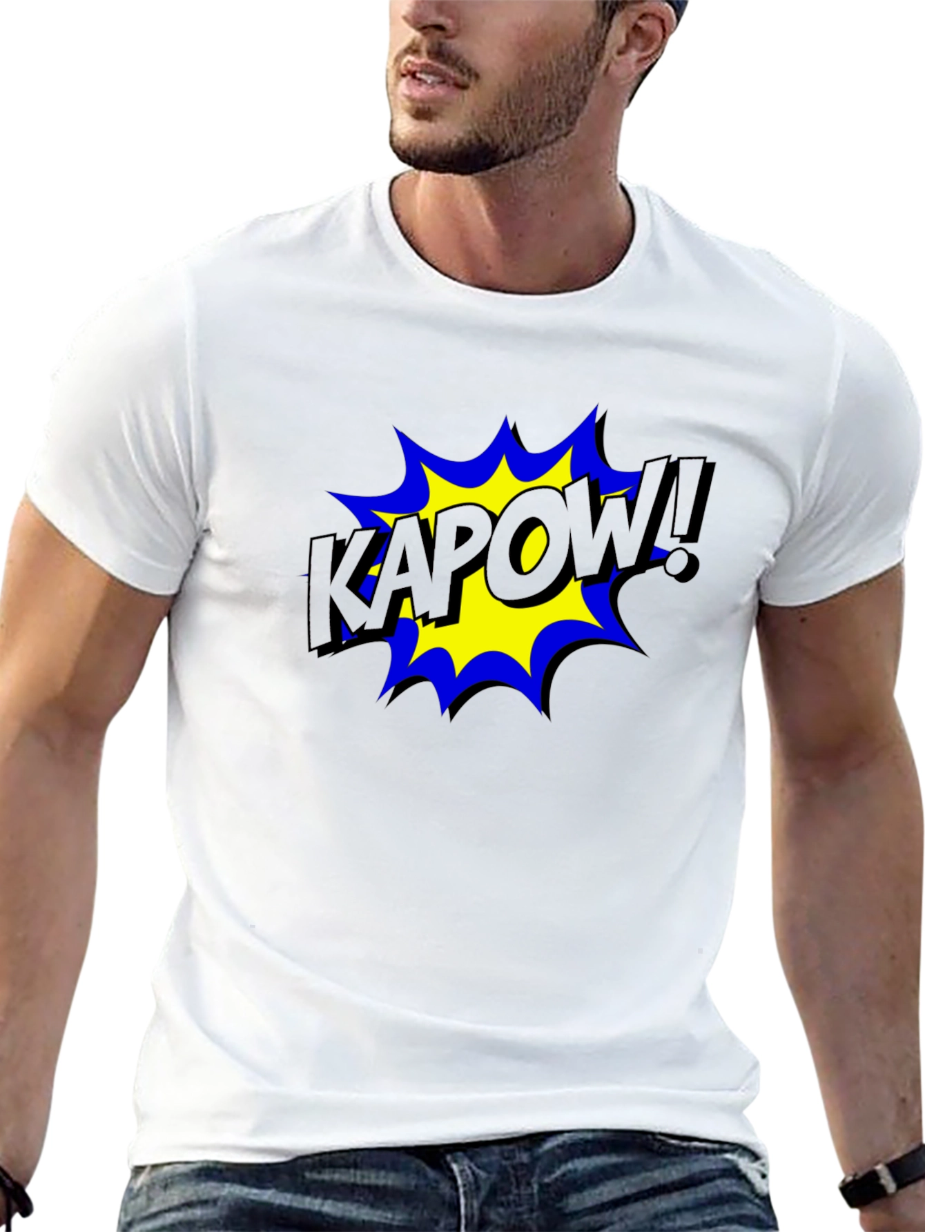 Kapow! Comic Book Style Graphic Tee