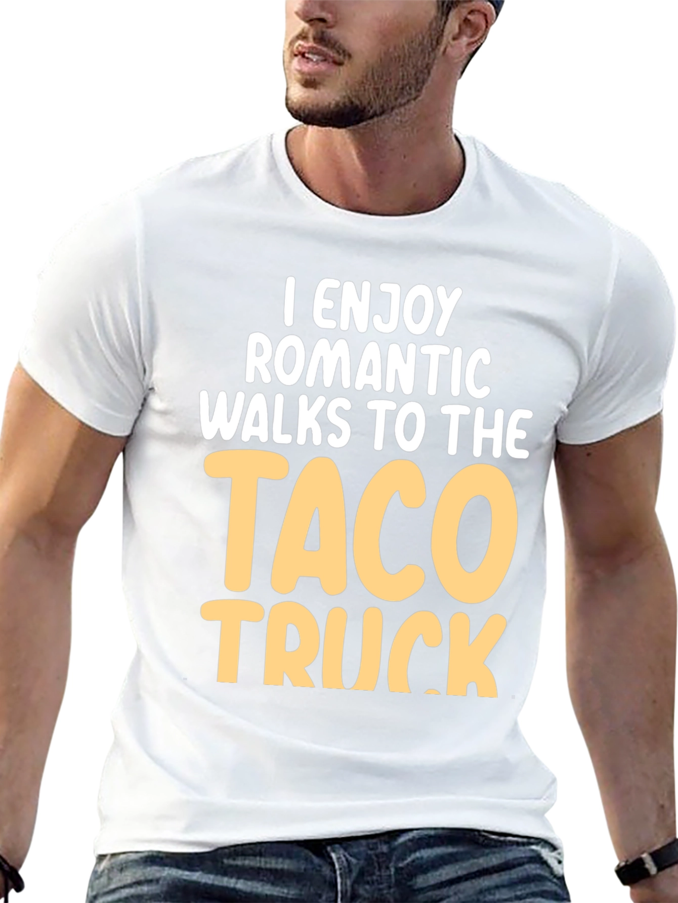 Taco Truck Romantic Walk T-Shirt