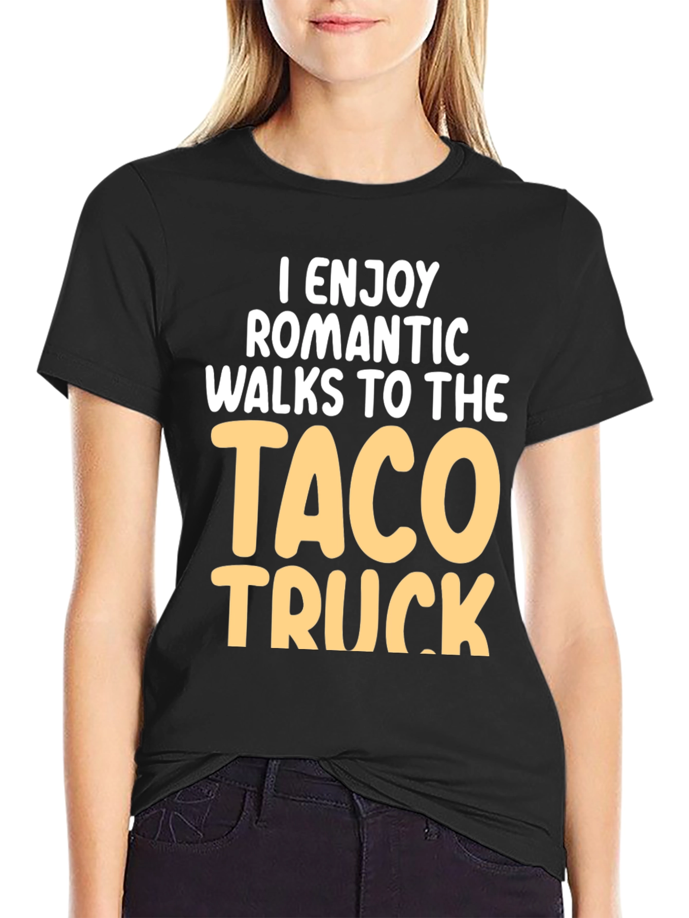 Taco Truck Romantic Walk T-Shirt