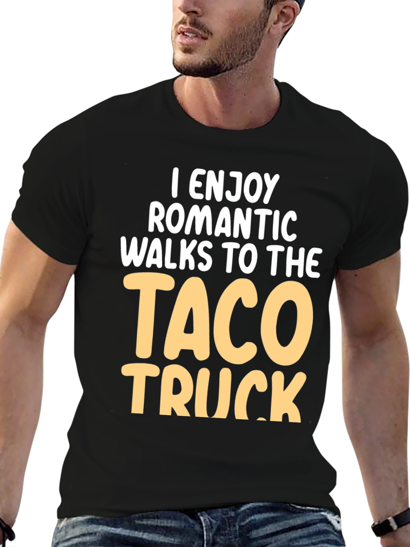 Taco Truck Romantic Walk T-Shirt