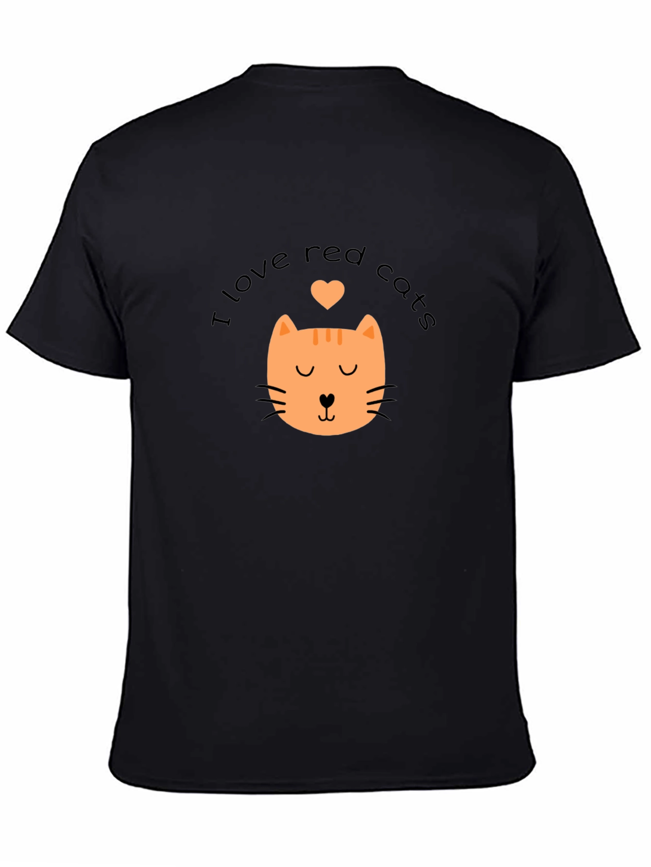 I Love Red Cats T-Shirt