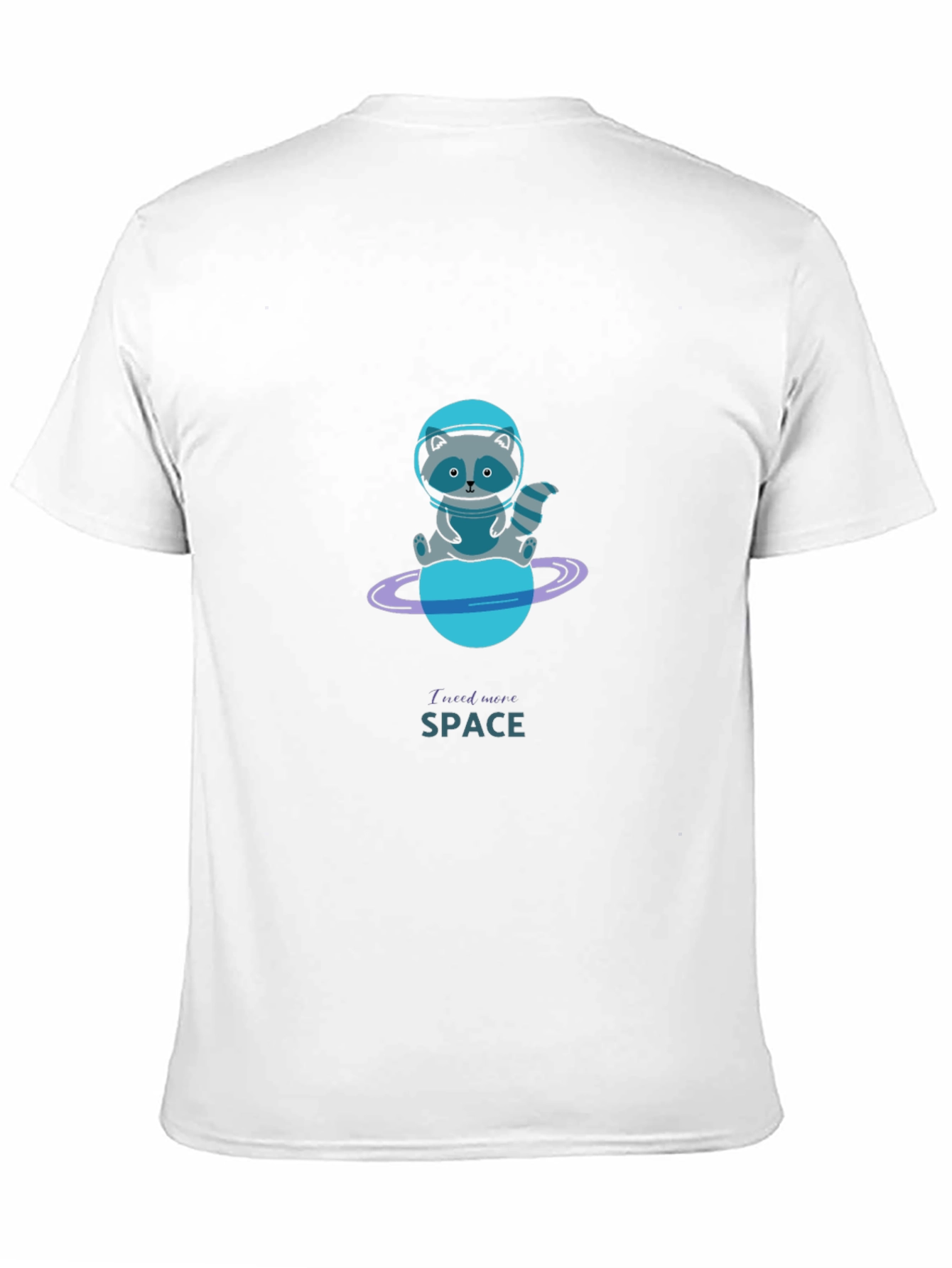 Cosmic Raccoon T-Shirt - I Need More Space