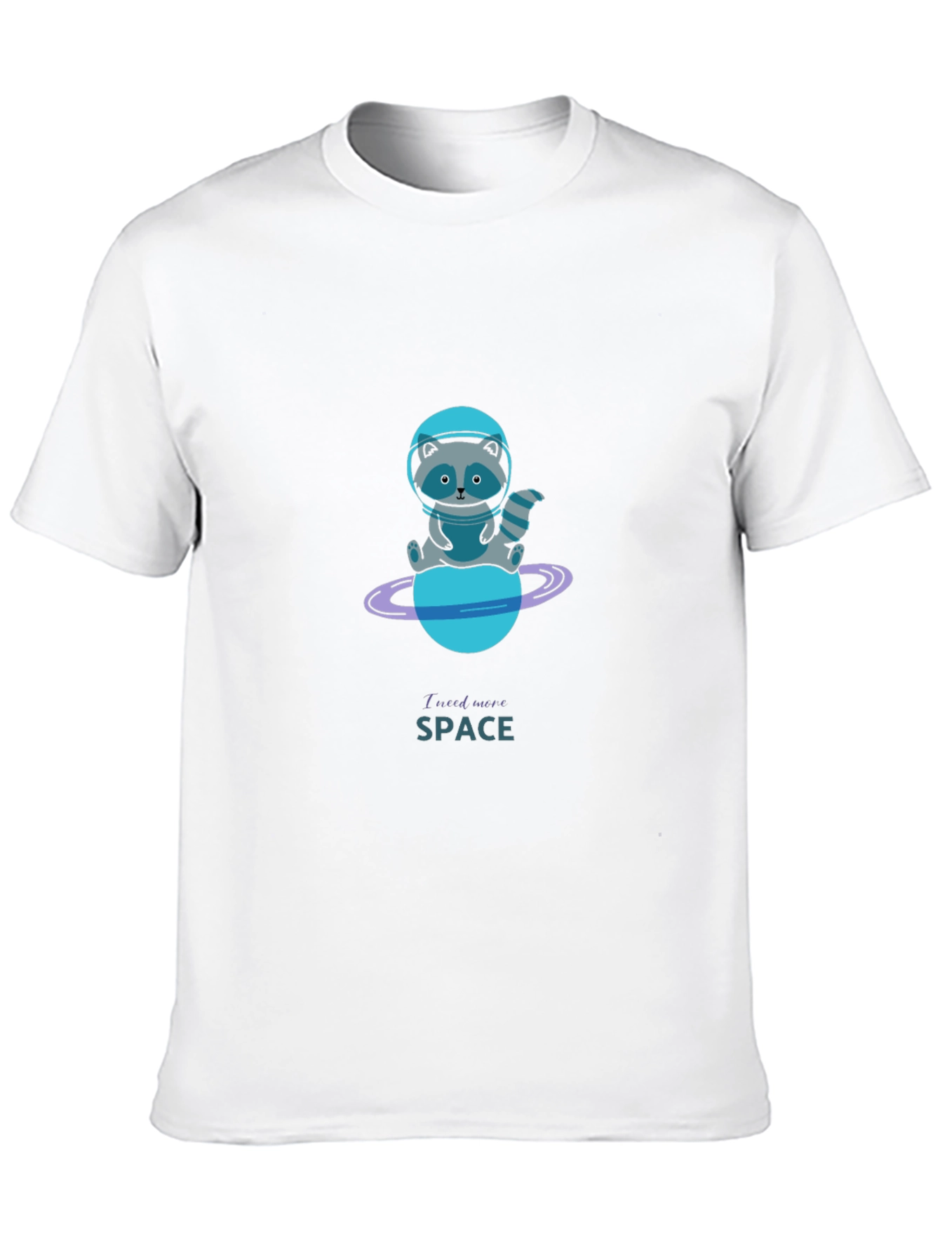 Cosmic Raccoon T-Shirt - I Need More Space