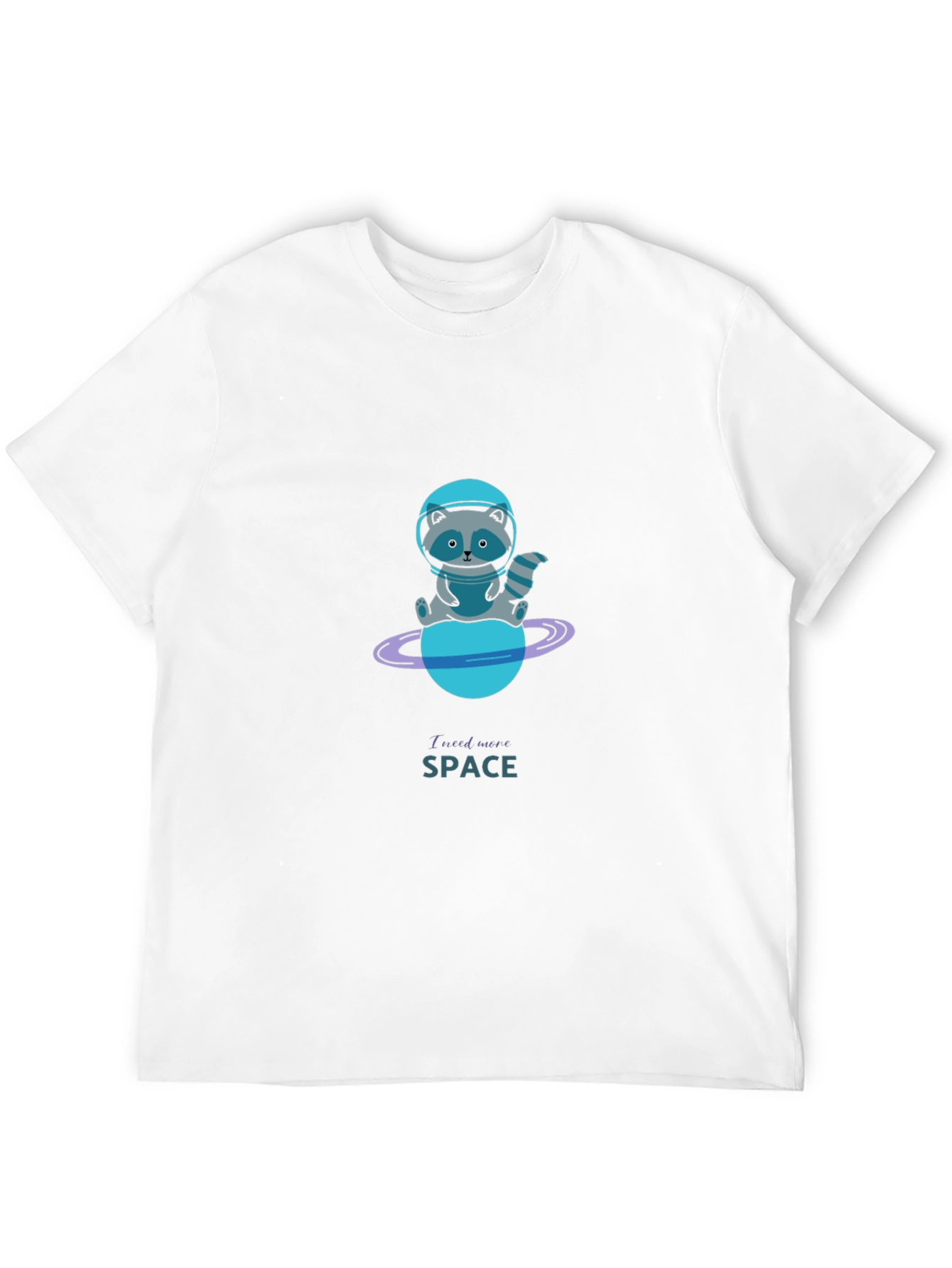Cosmic Raccoon T-Shirt - I Need More Space