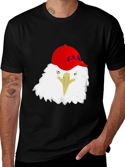 Eagle USA T-Shirt - Patriotic Graphic Tee