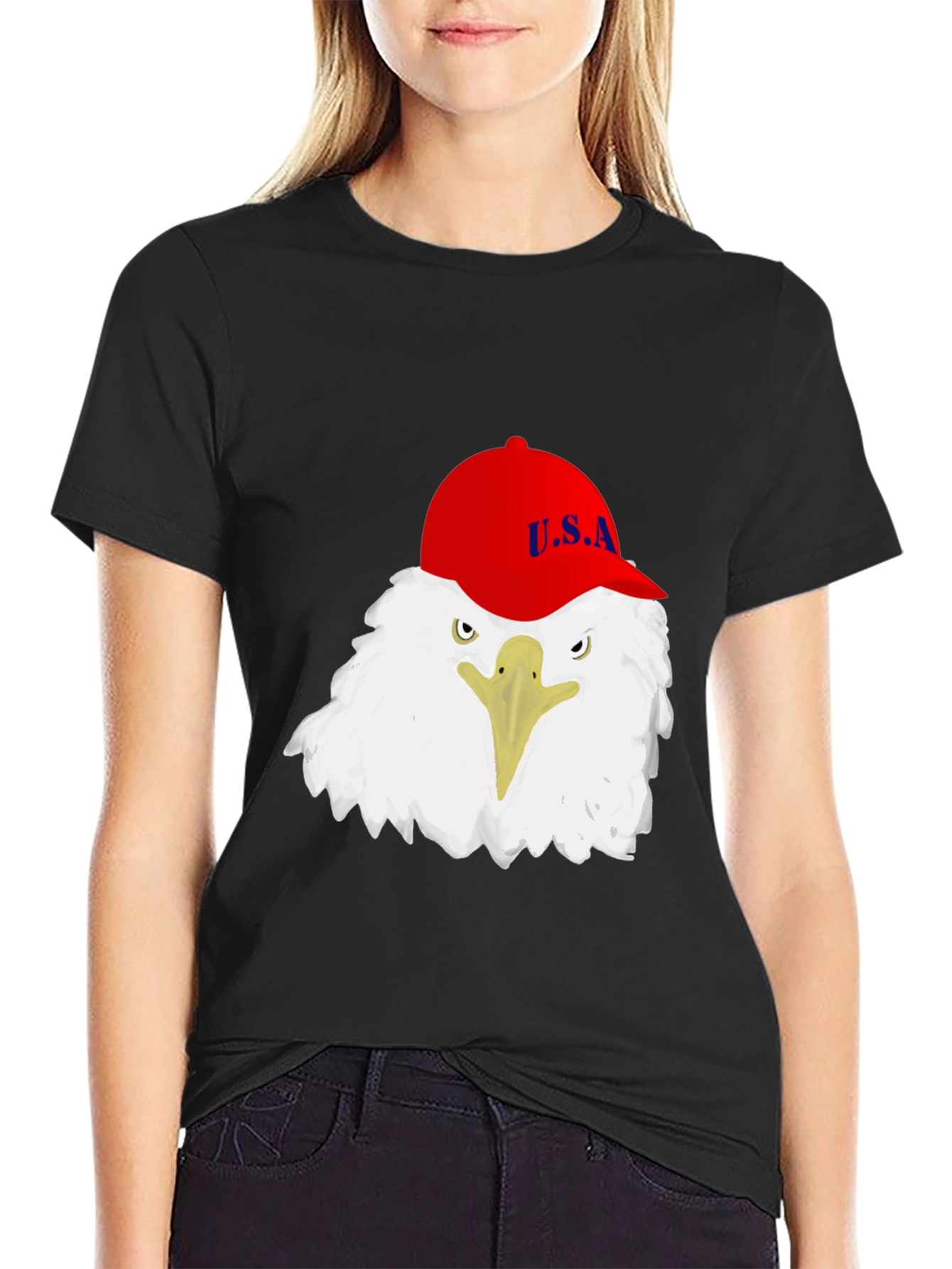 Eagle USA T-Shirt - Patriotic Graphic Tee
