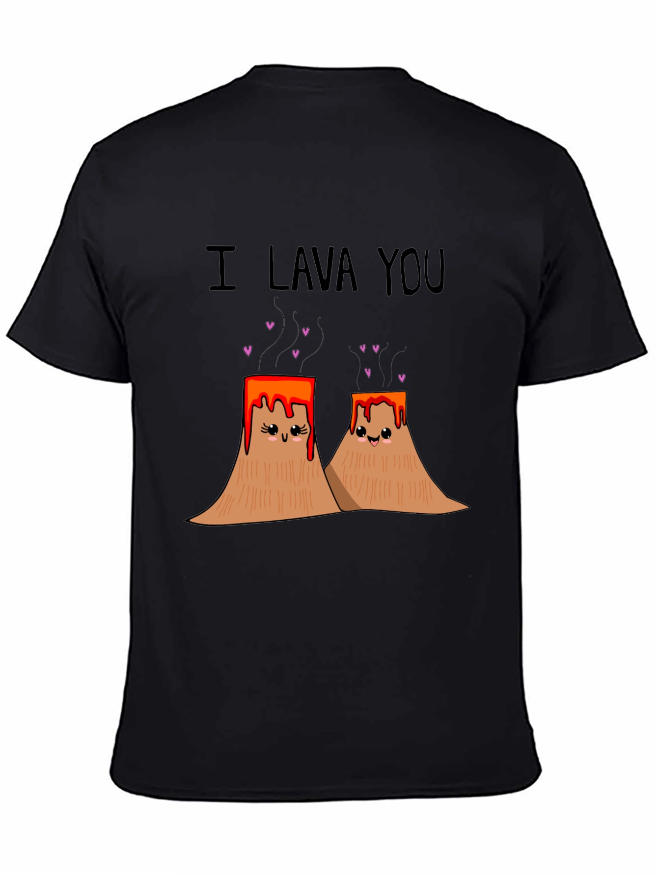 I Lava You T-Shirt Funny Volcano Love Tee