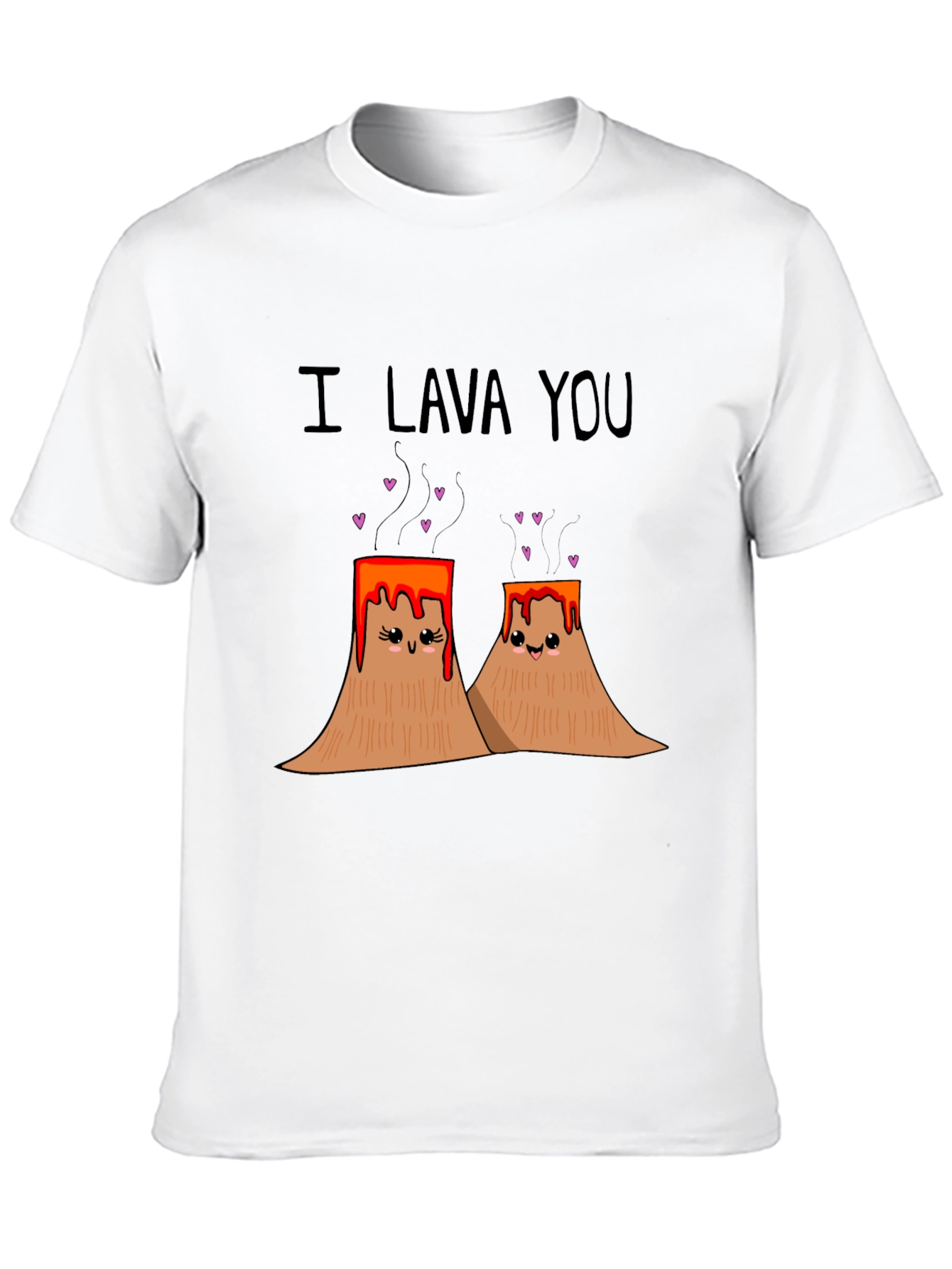 I Lava You T-Shirt Funny Volcano Love Tee