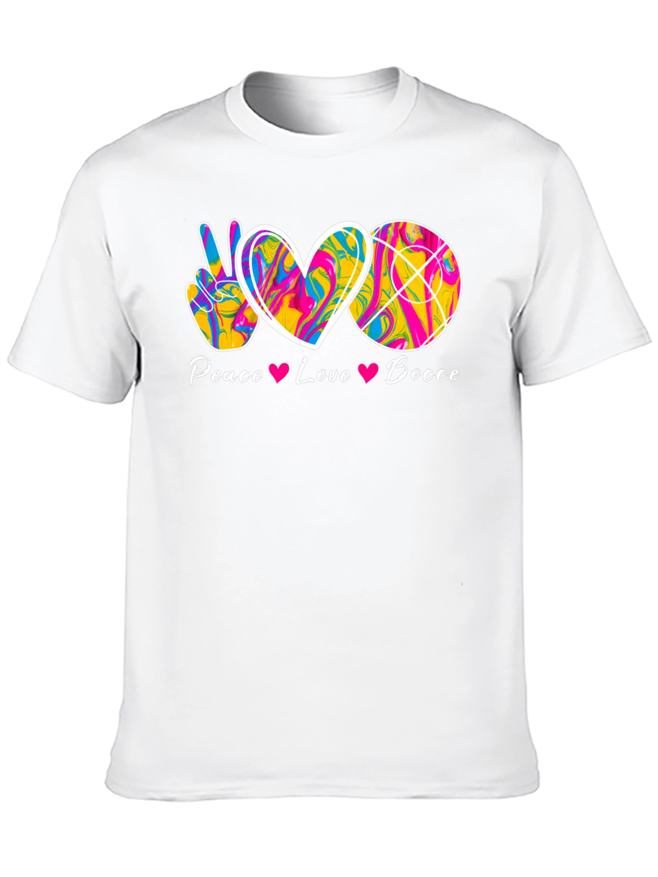 Peace Love Bocce T-Shirt