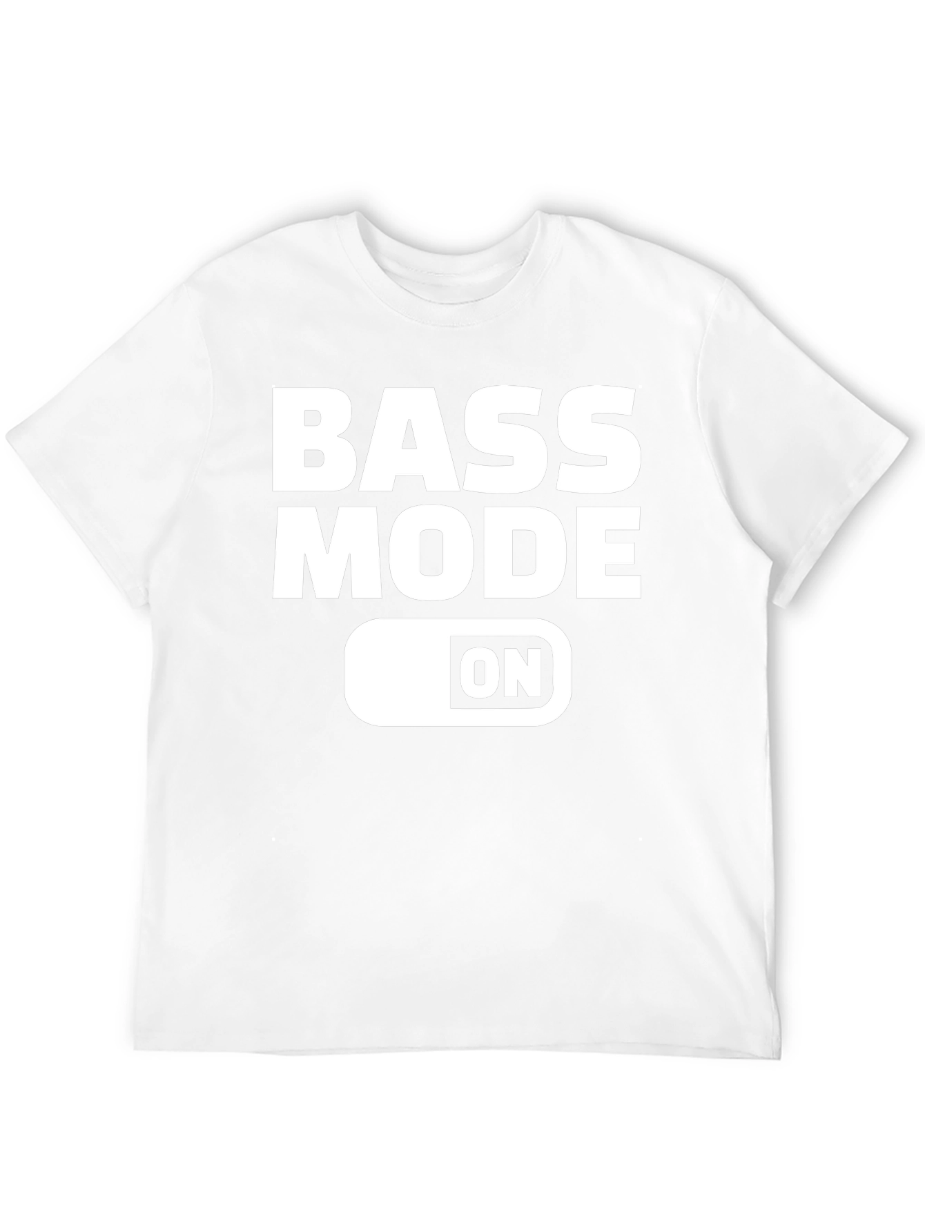 Bass Mode ON Black T-Shirt