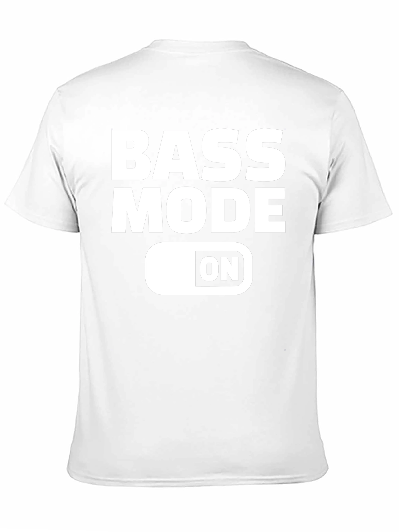 Bass Mode ON Black T-Shirt