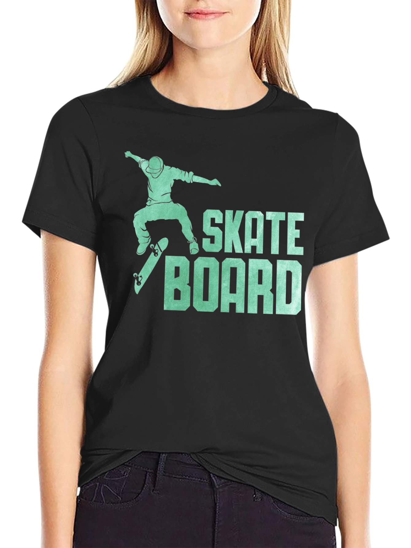 Skateboard Graphic Tee - Cool Casual Shirt