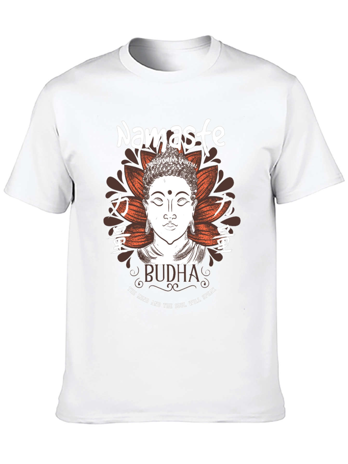 Namaste Buddha Graphic T-Shirt