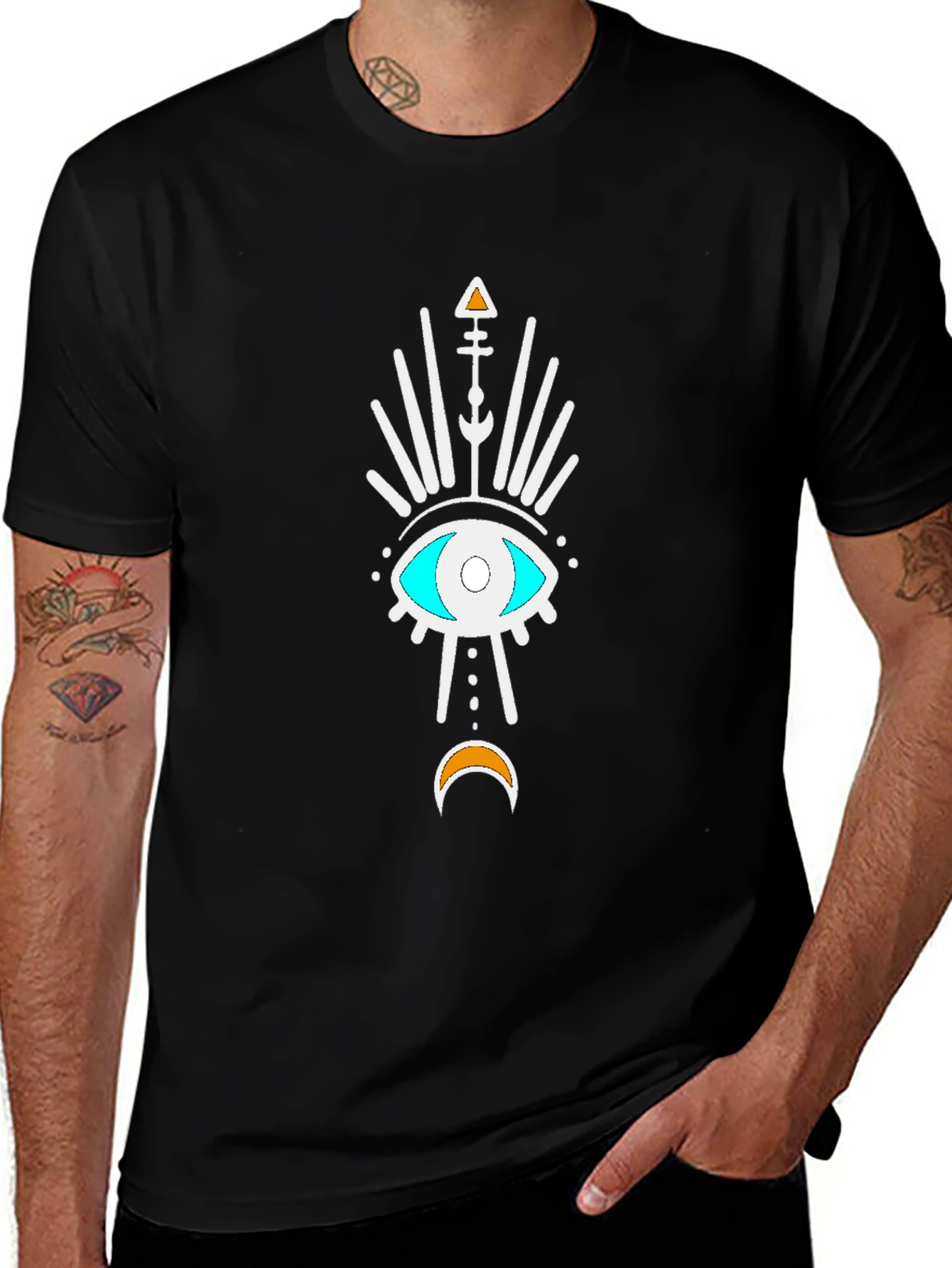 Mystic Eye Graphic T-Shirt - Unisex Casual Tee