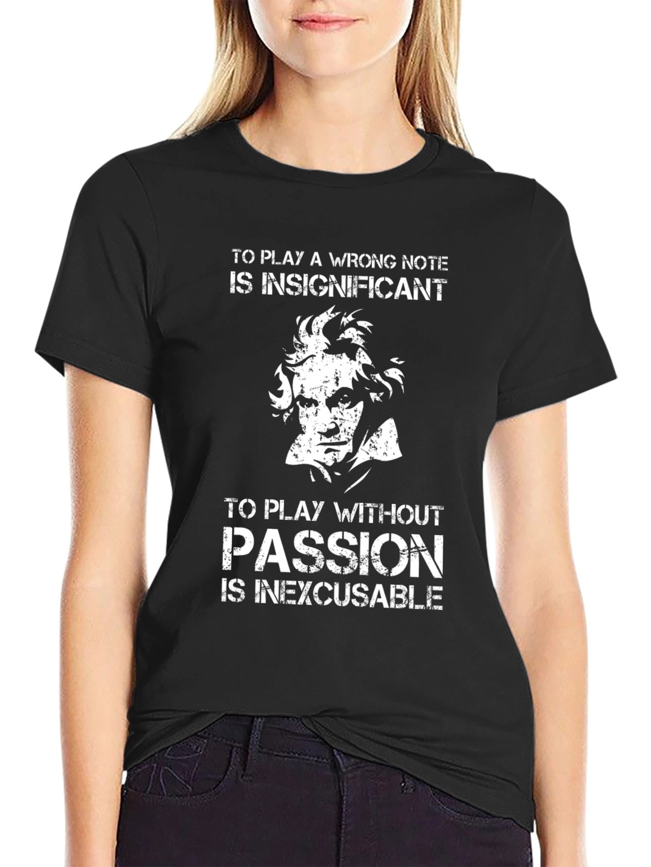 Beethoven Passion T-Shirt - Musician Gift