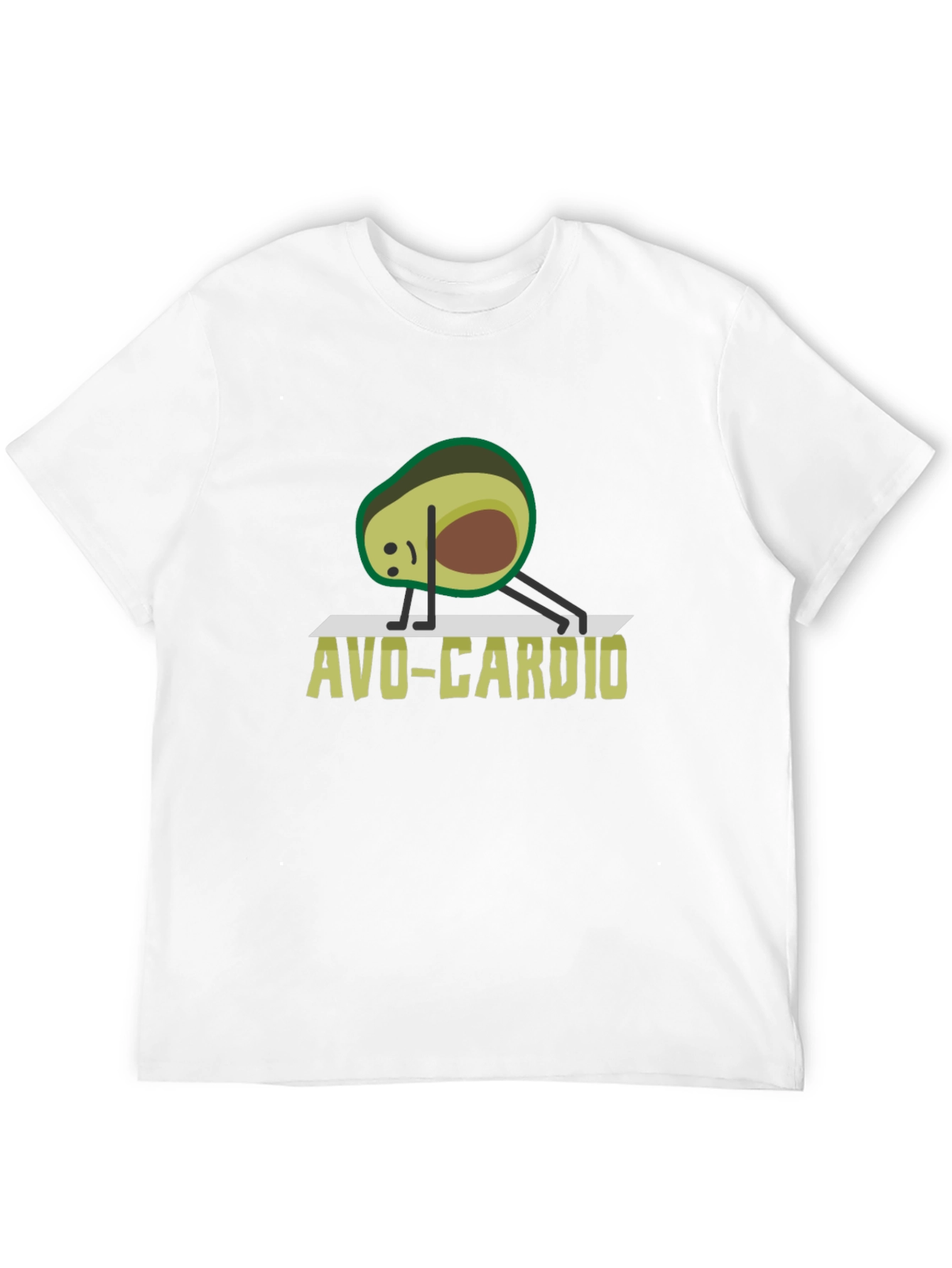 Avo-Cardio T-Shirt - Avocado Yoga Design