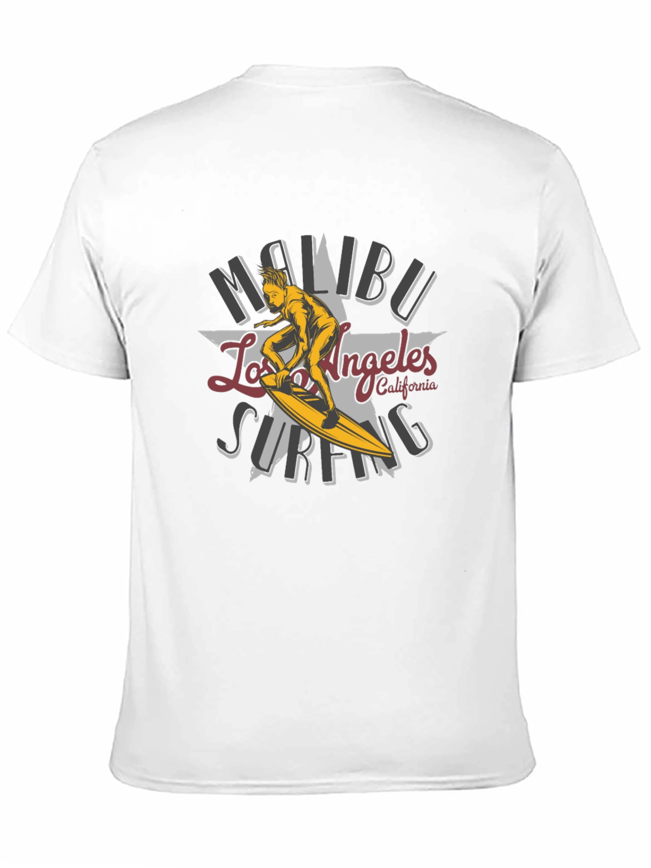 Malibu Surfing Los Angeles T-Shirt