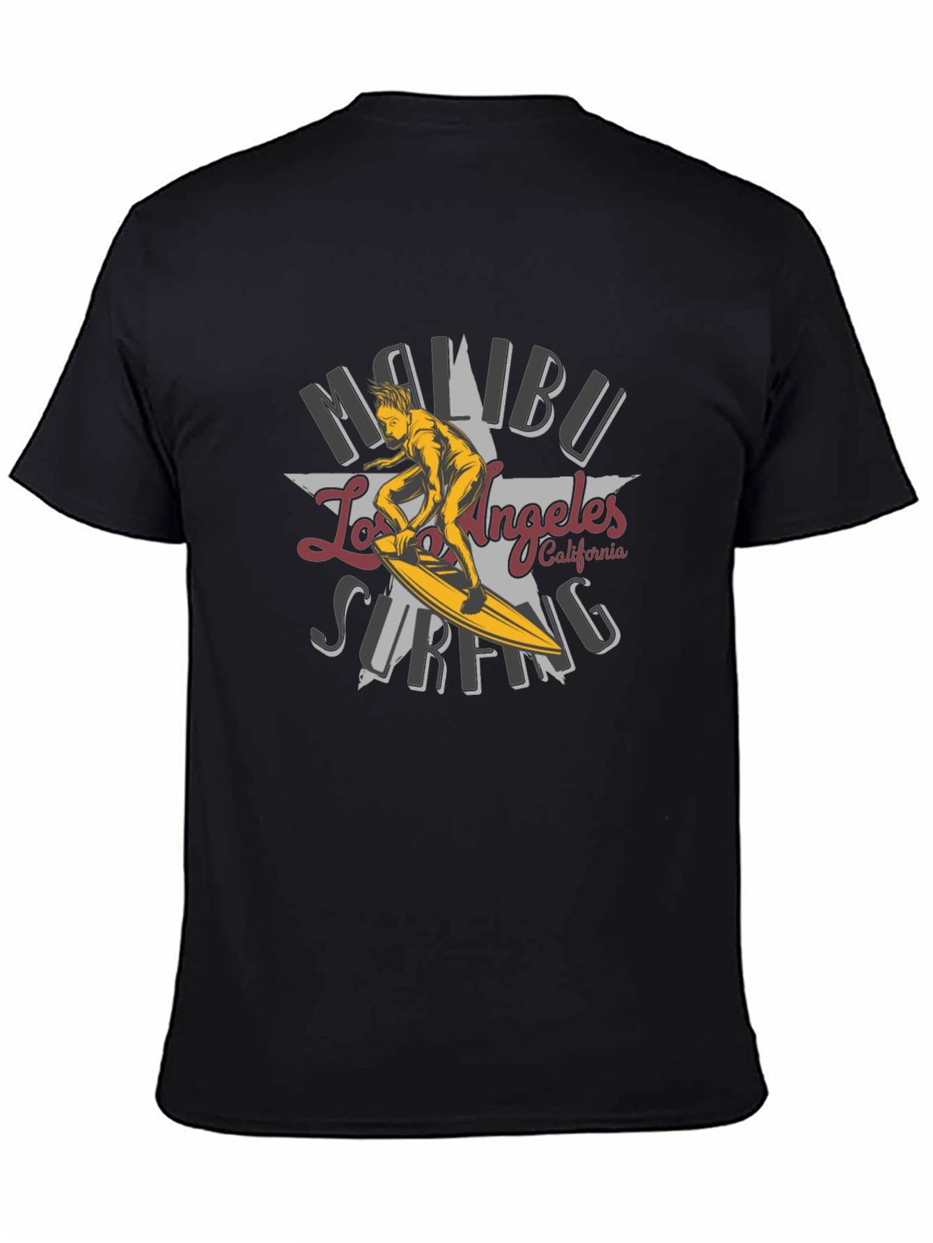Malibu Surfing Los Angeles T-Shirt