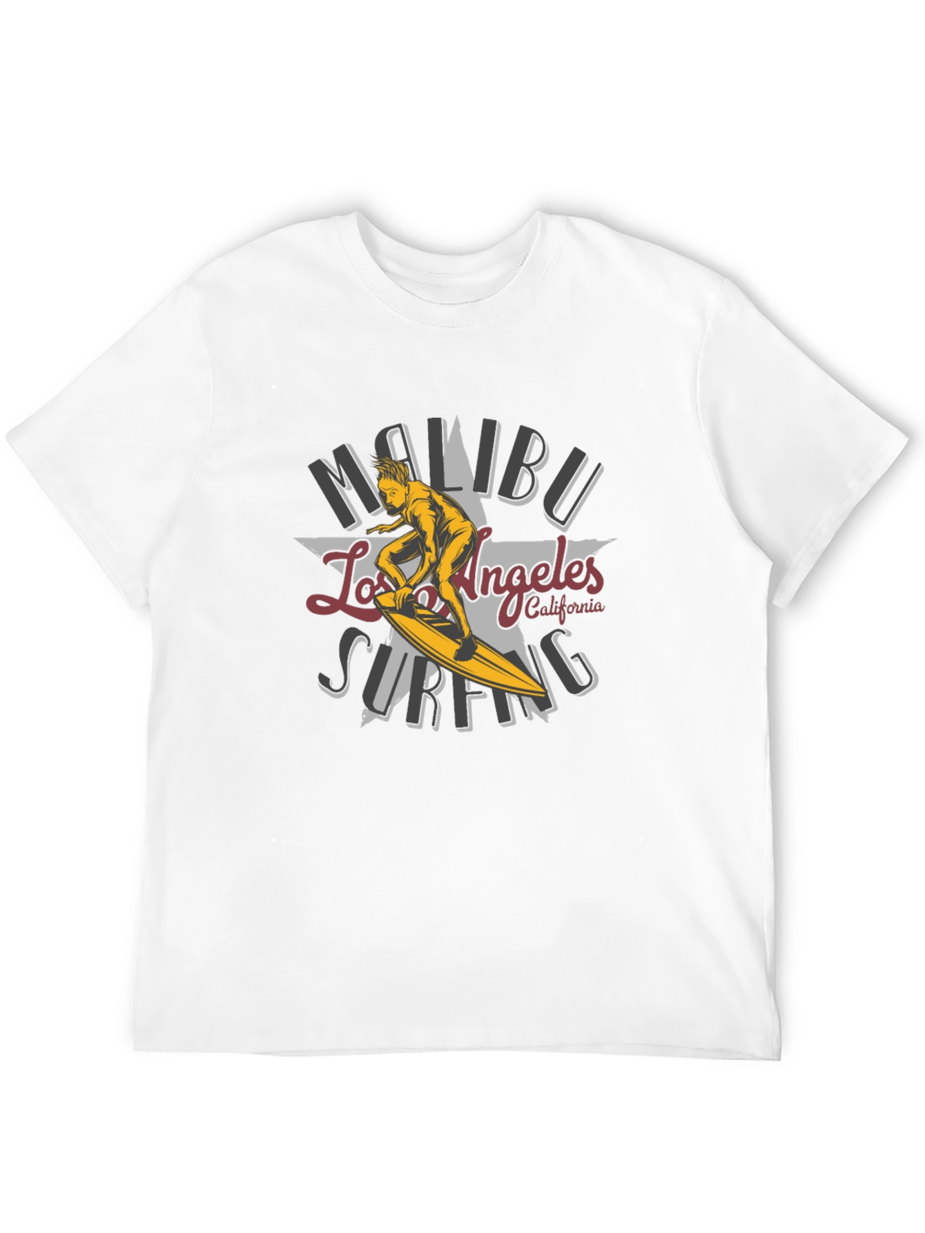 Malibu Surfing Los Angeles T-Shirt