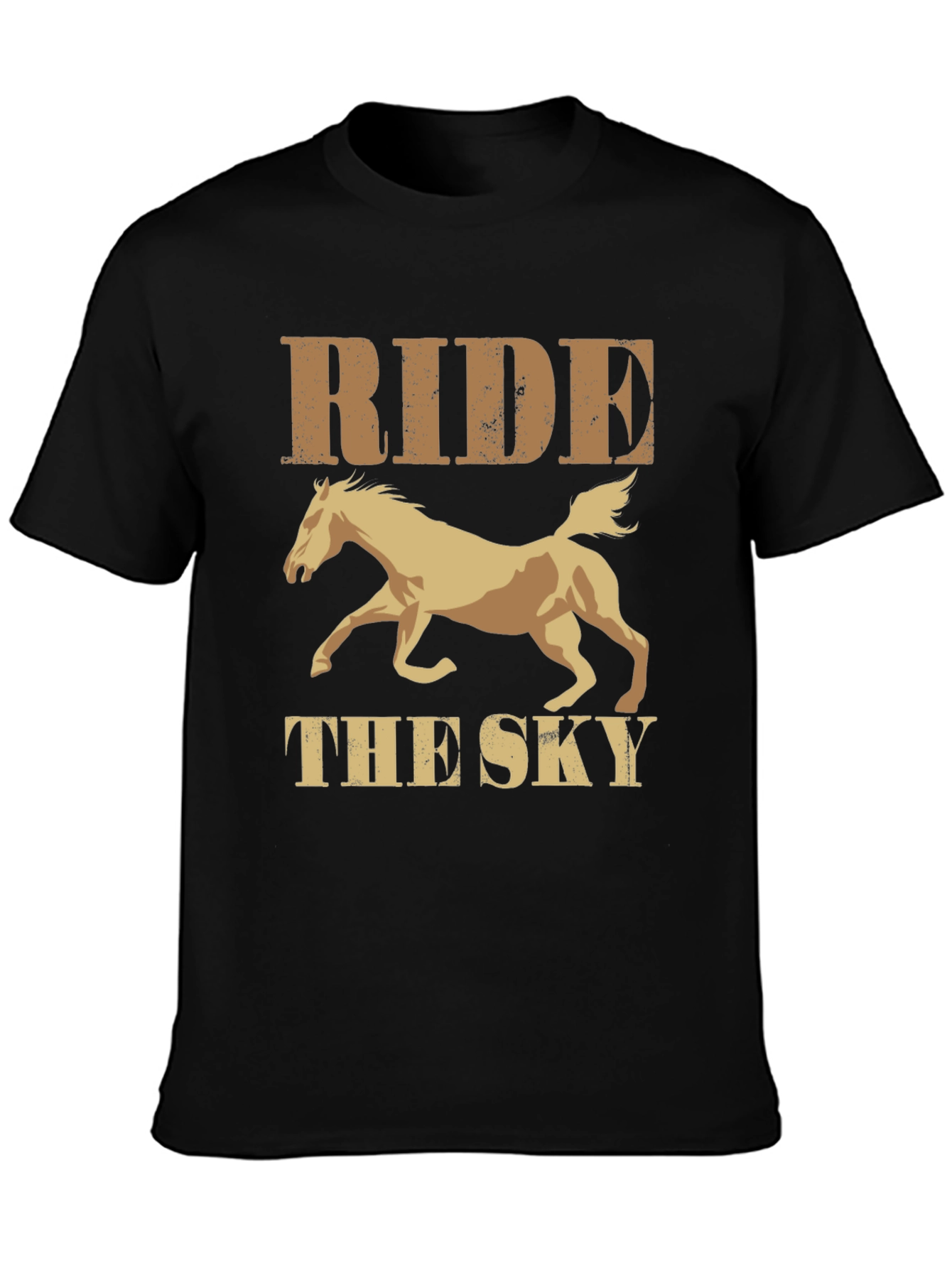 Ride the Sky Graphic Tee - Equestrian Style Shirt