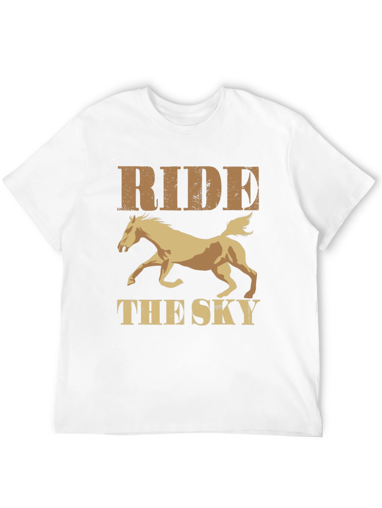 Ride the Sky Graphic Tee - Equestrian Style Shirt