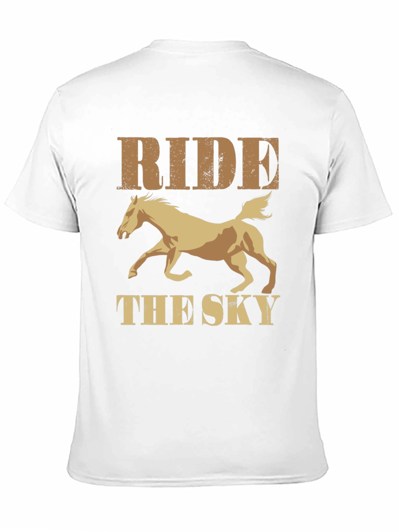 Ride the Sky Graphic Tee - Equestrian Style Shirt