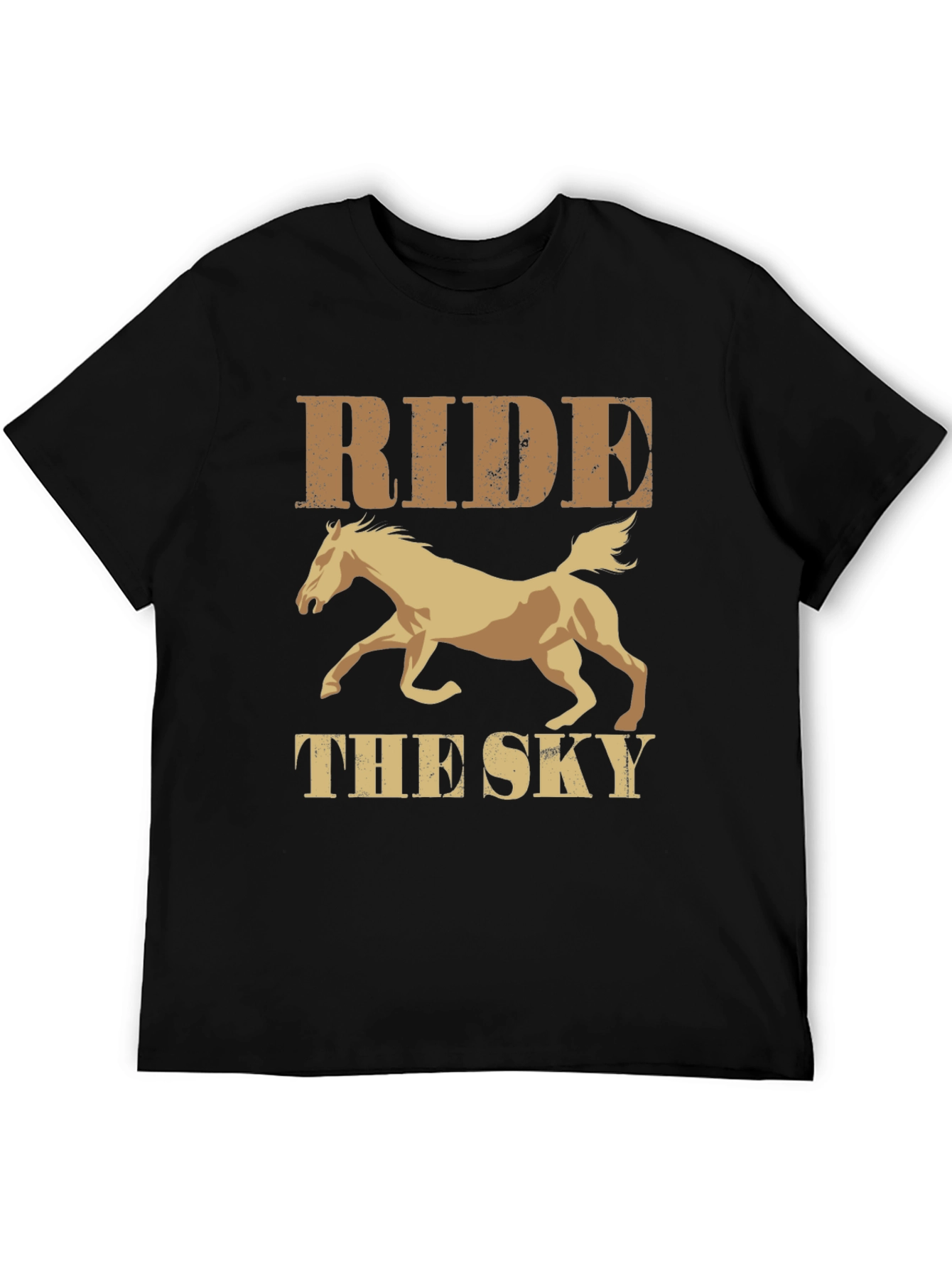 Ride the Sky Graphic Tee - Equestrian Style Shirt