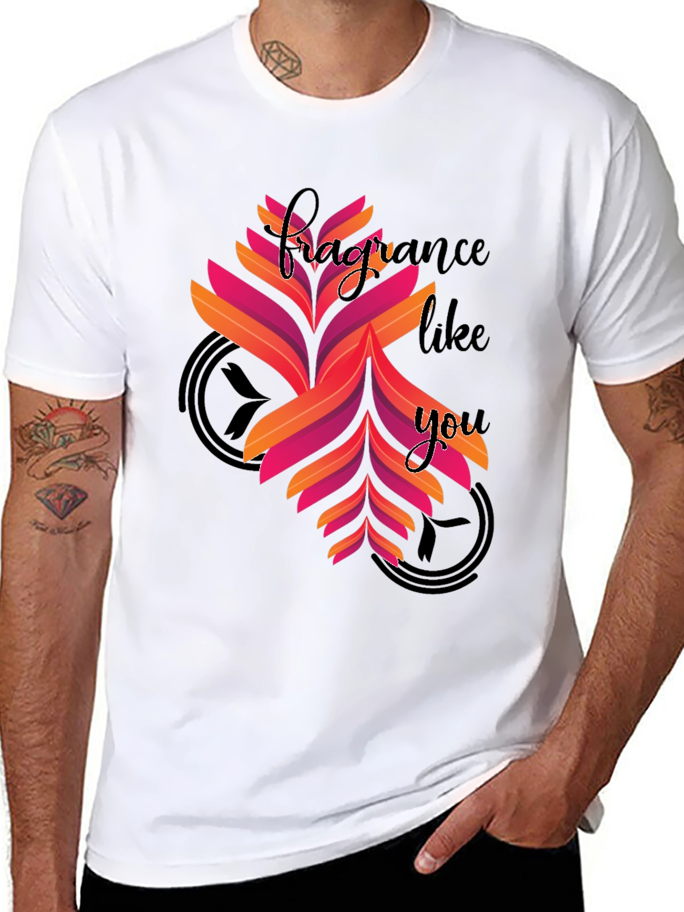 Fragrance Like You Graphic Tee - Black
