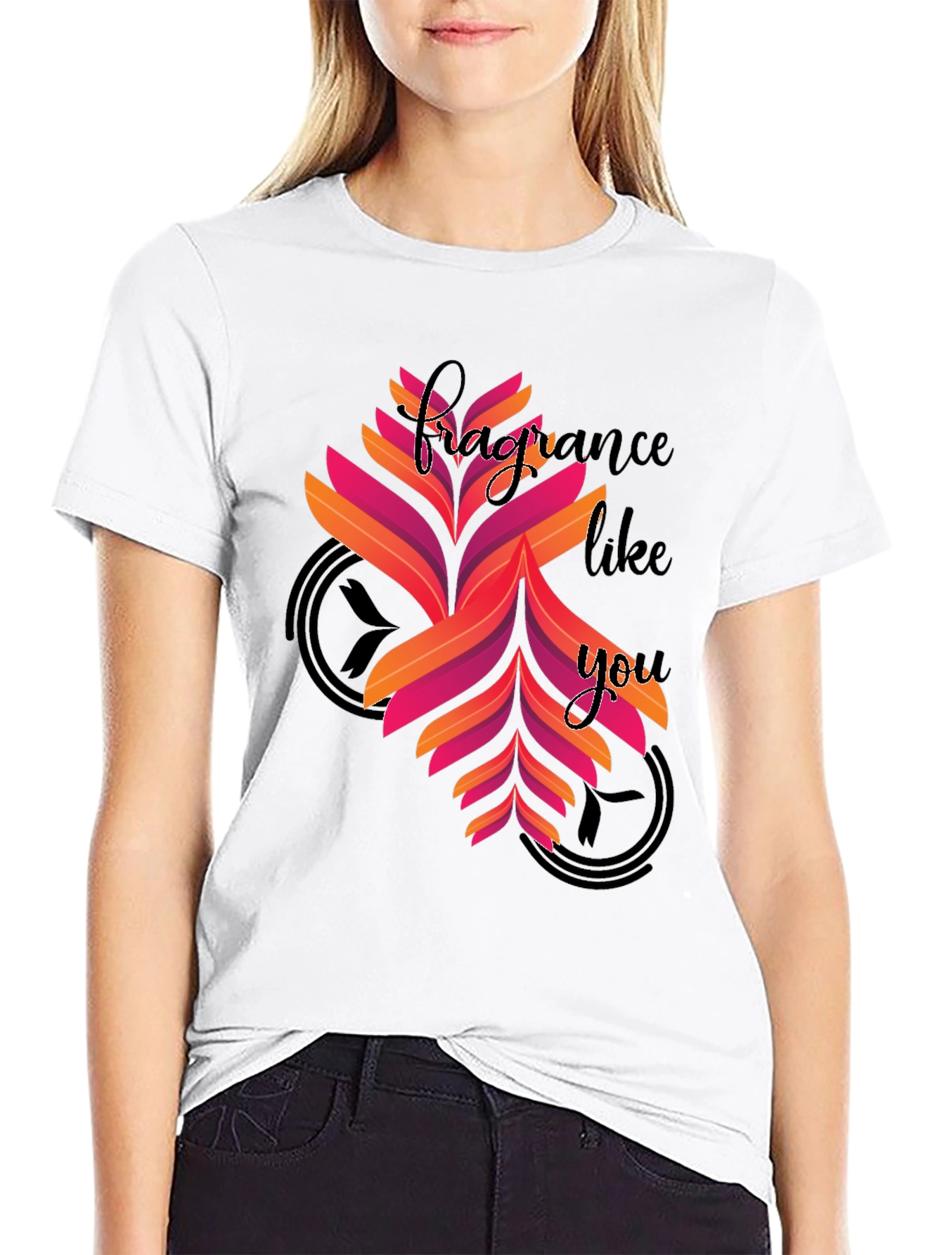Fragrance Like You Graphic Tee - Black