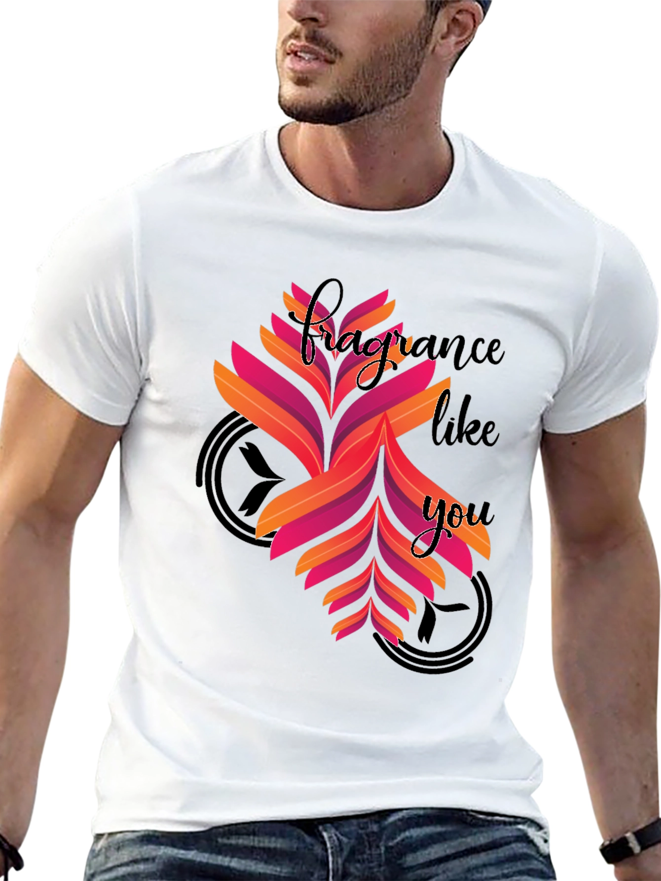Fragrance Like You Graphic Tee - Black