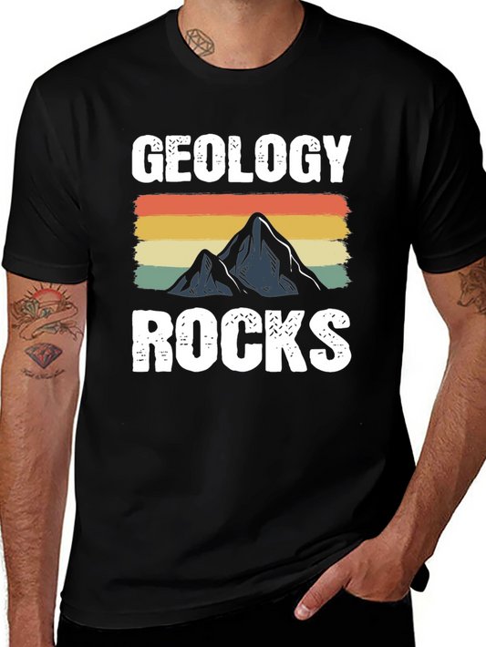 Geology Rocks T-Shirt - Mountain Graphic Tee