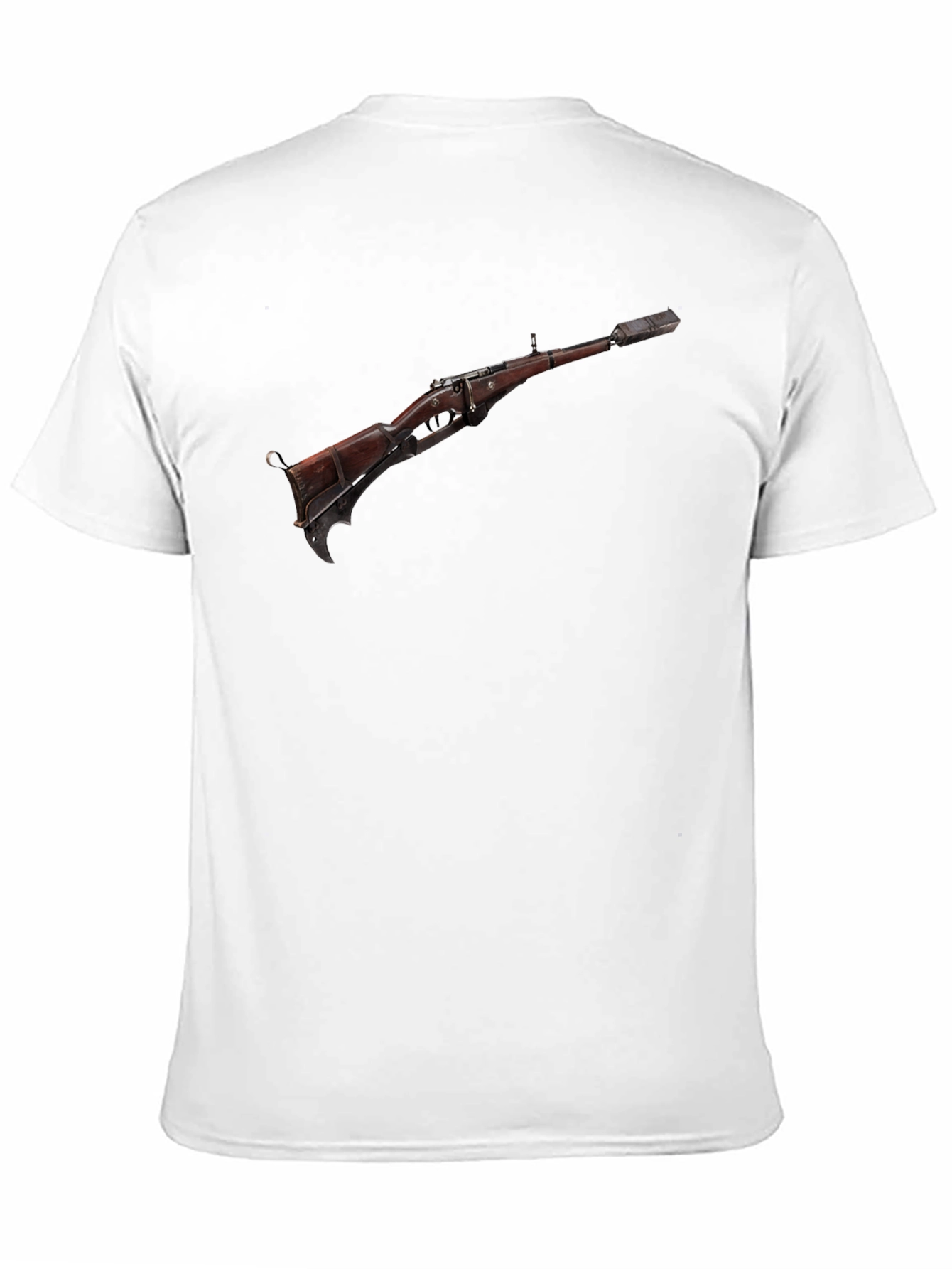 Rifle Graphic Tee - Edgy Weapon Design