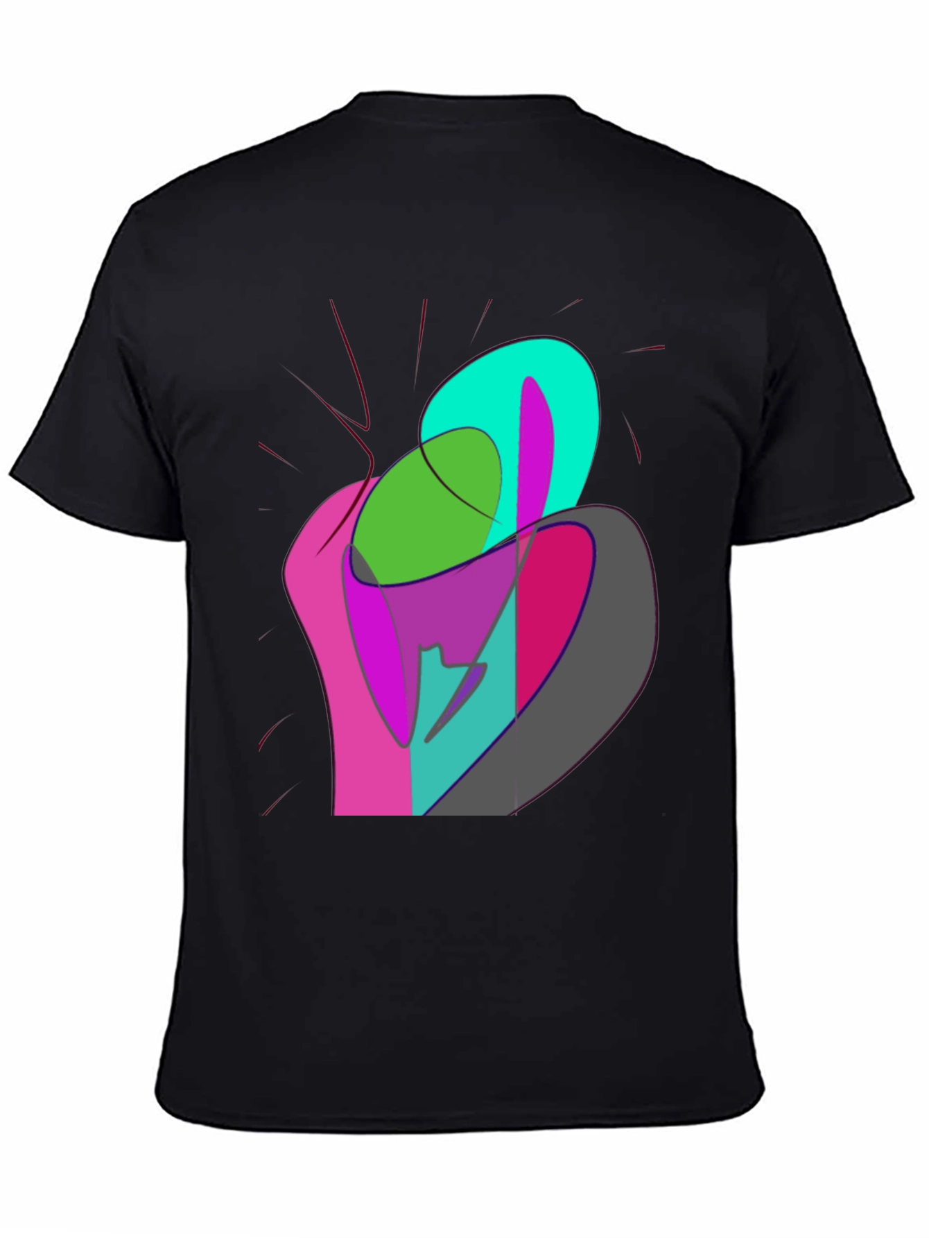 Abstract Art T-Shirt - Modern Graphic Tee