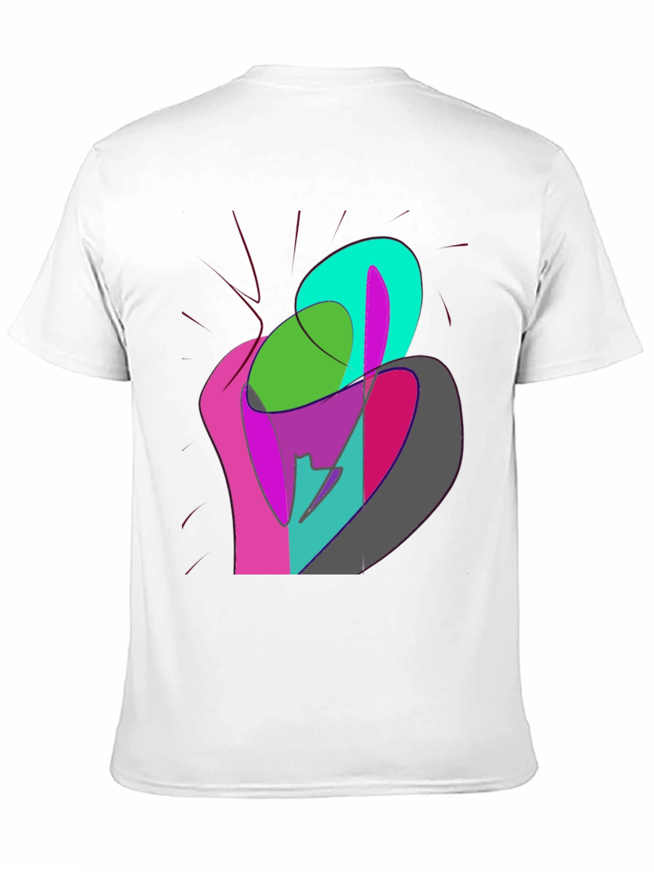 Abstract Art T-Shirt - Modern Graphic Tee