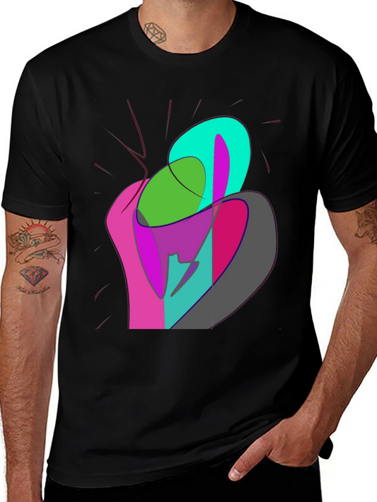 Abstract Art T-Shirt - Modern Graphic Tee
