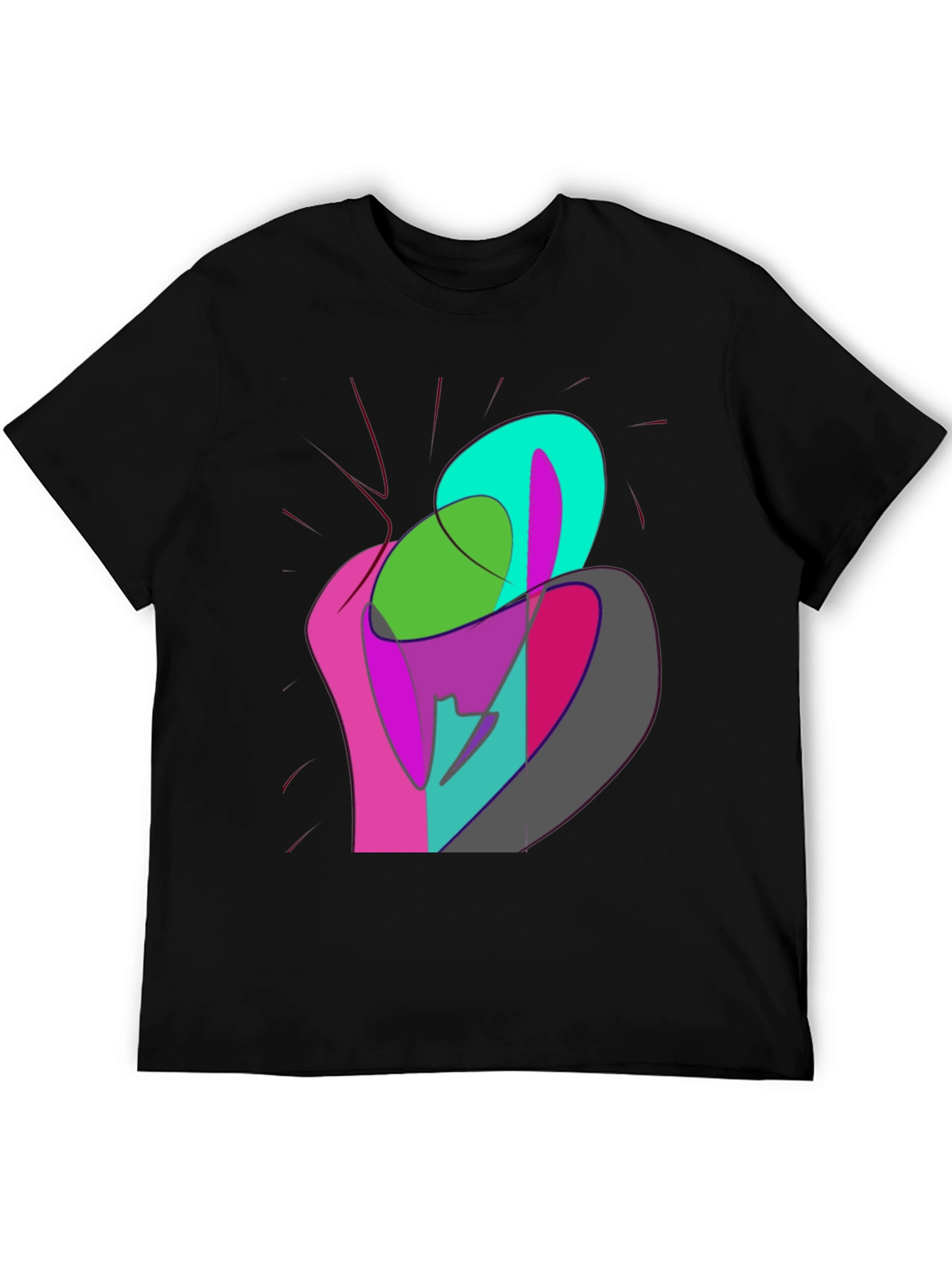 Abstract Art T-Shirt - Modern Graphic Tee