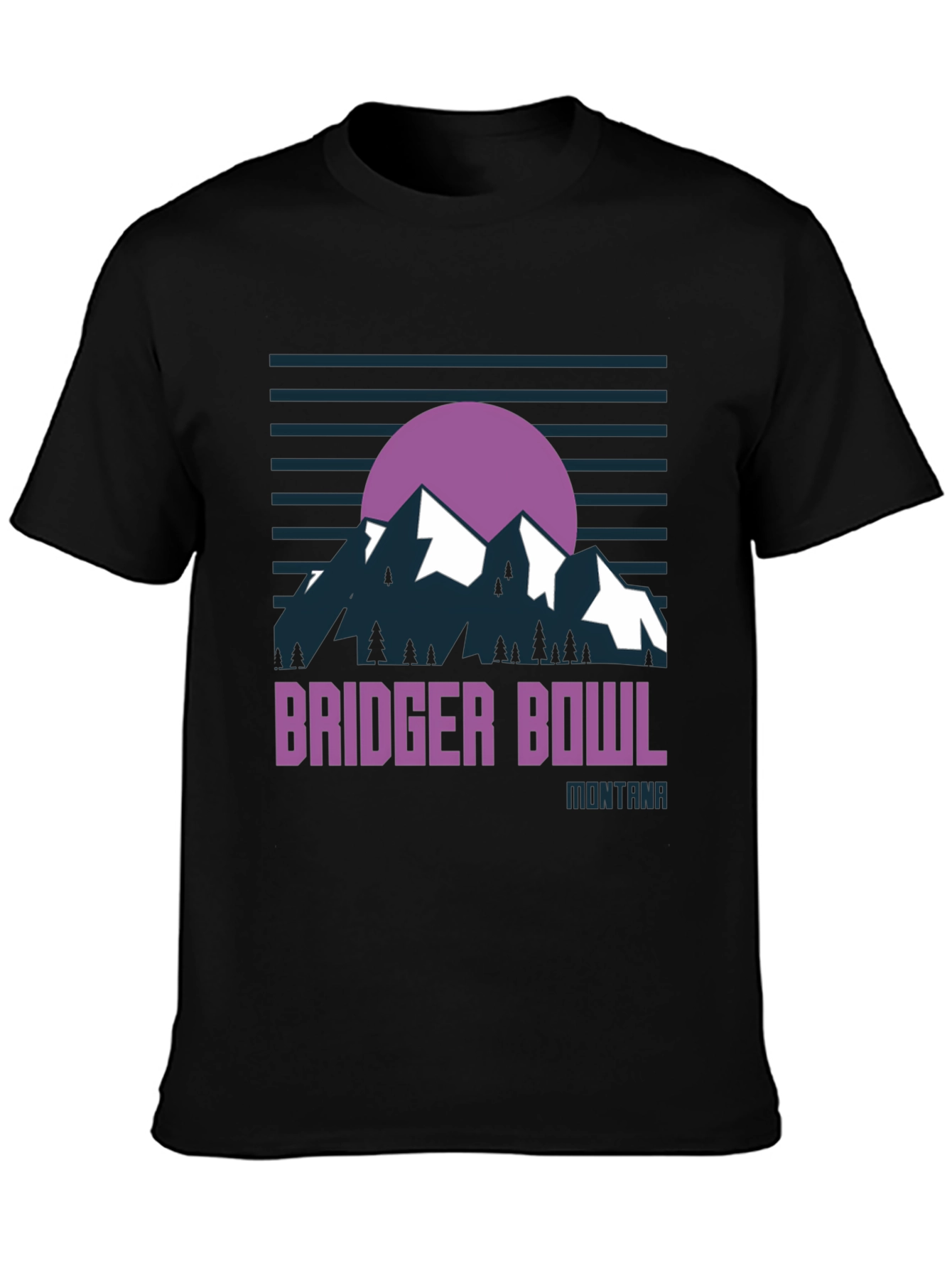 Bridger Bowl Montana Graphic T-Shirt
